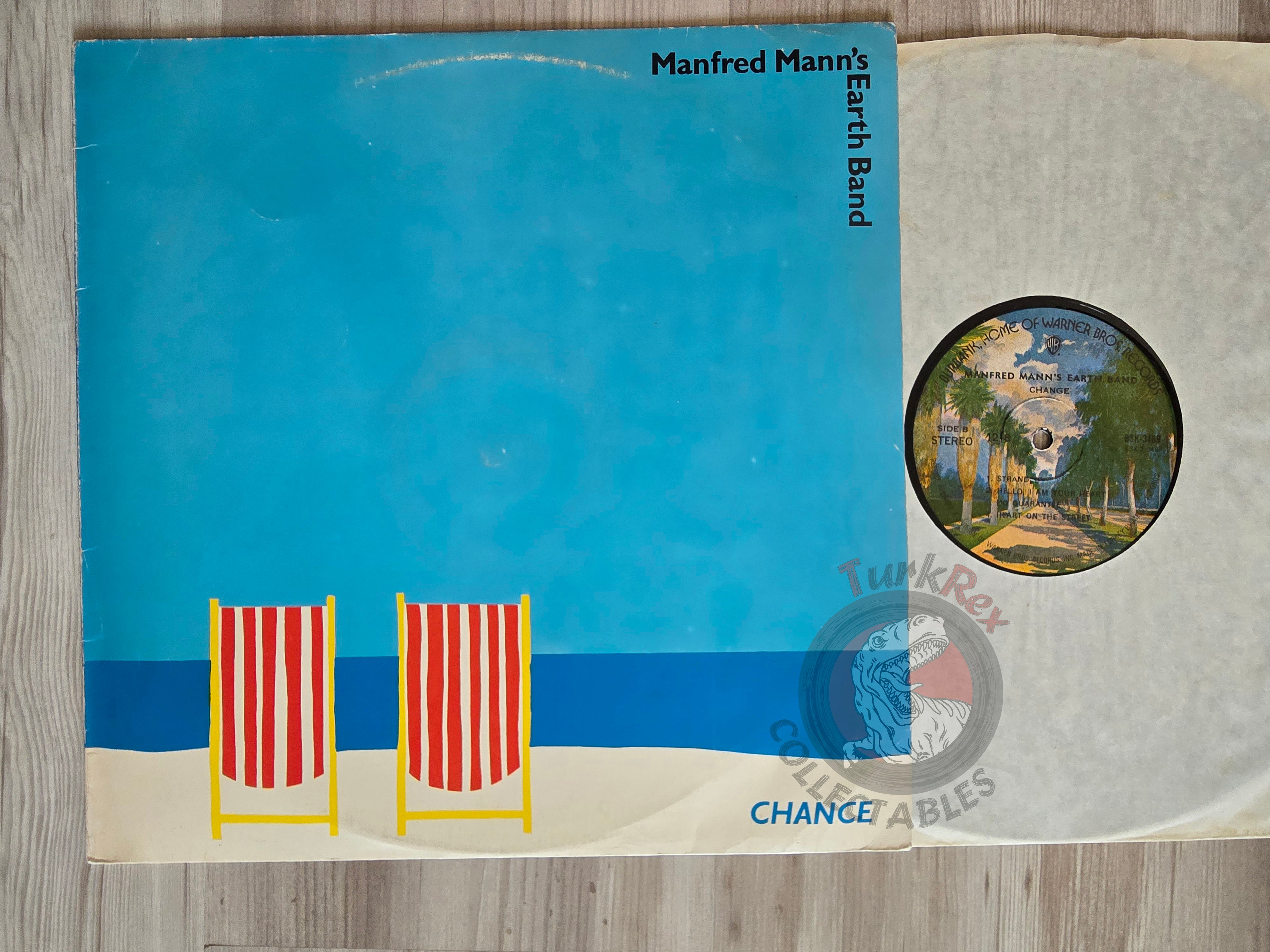 Manfred Mann's Earth Band – Chance Turkish Pressing Vinyl Turkey Edition