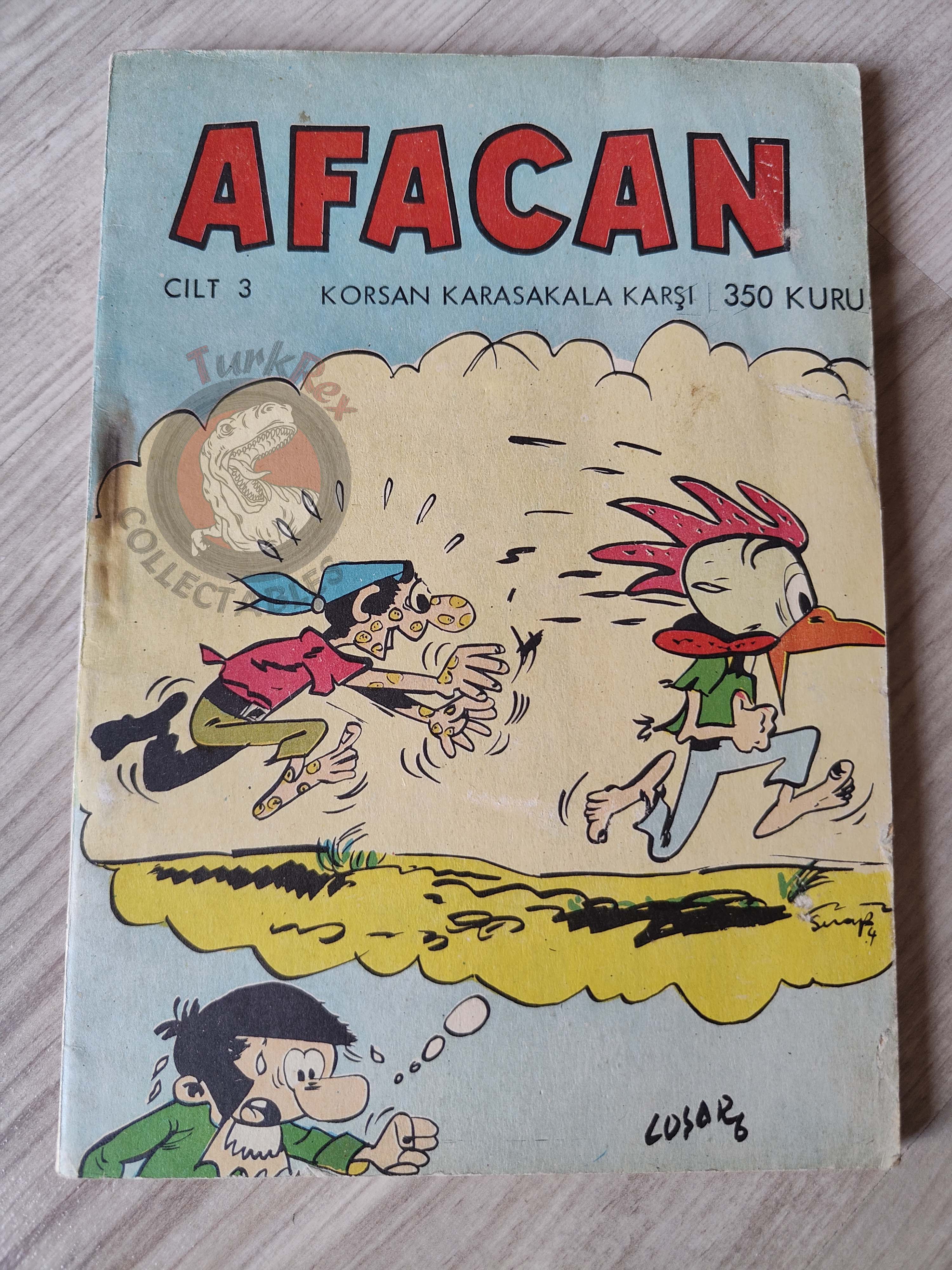Le Vieux Nick et Barbe-Noire - L'île de la main ouverte 1970 Turkish Comic Turkey