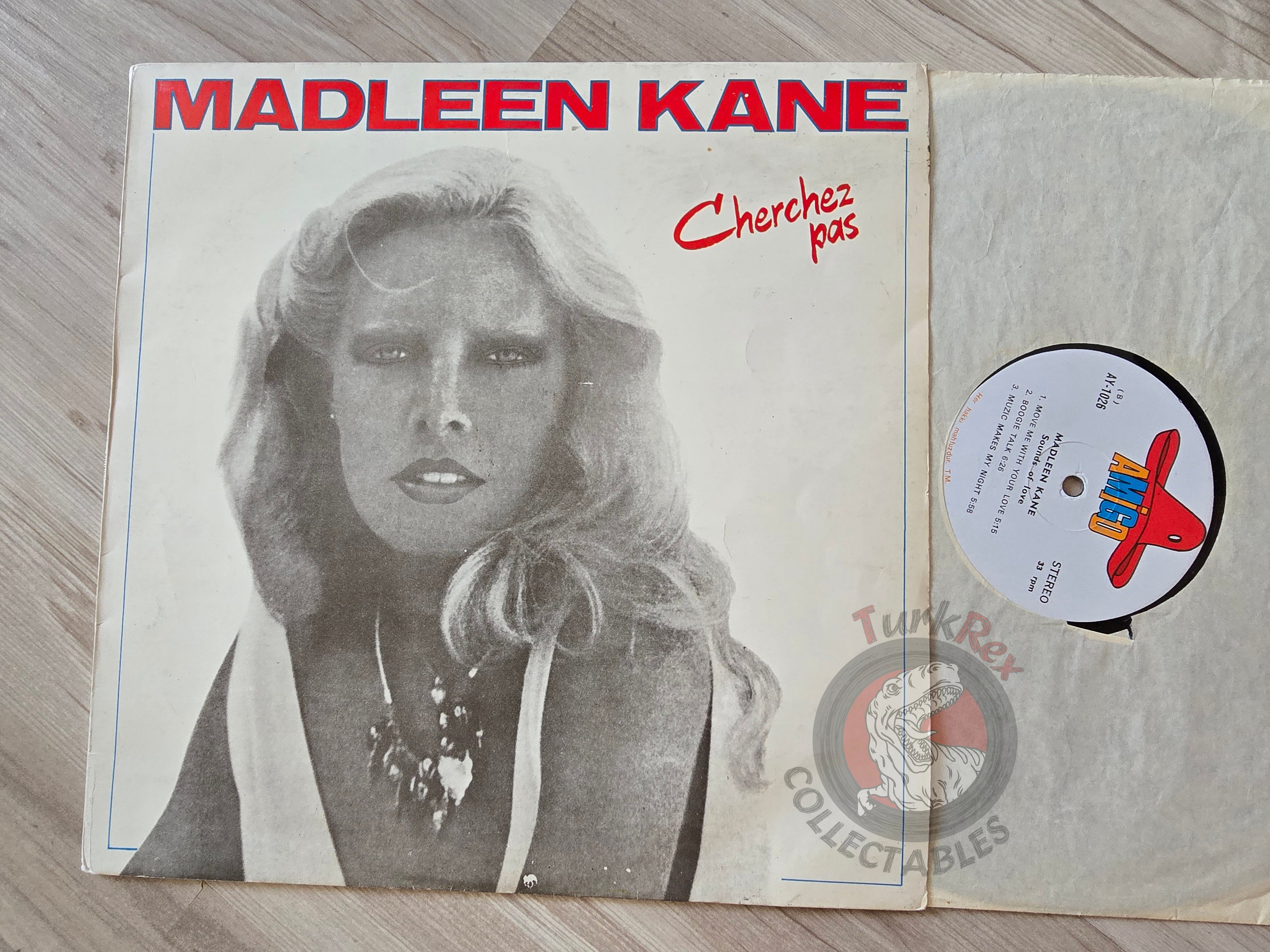 Madleen Kane – Cherchez Pas Turkish Pressing Vinyl Turkey Edition