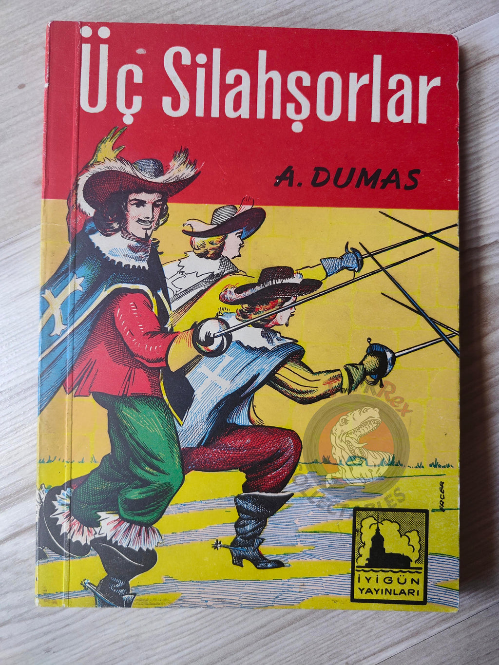 Alexandre Dumas – The Three Musketeers 1961 Turkish Book Turkey Illustrated