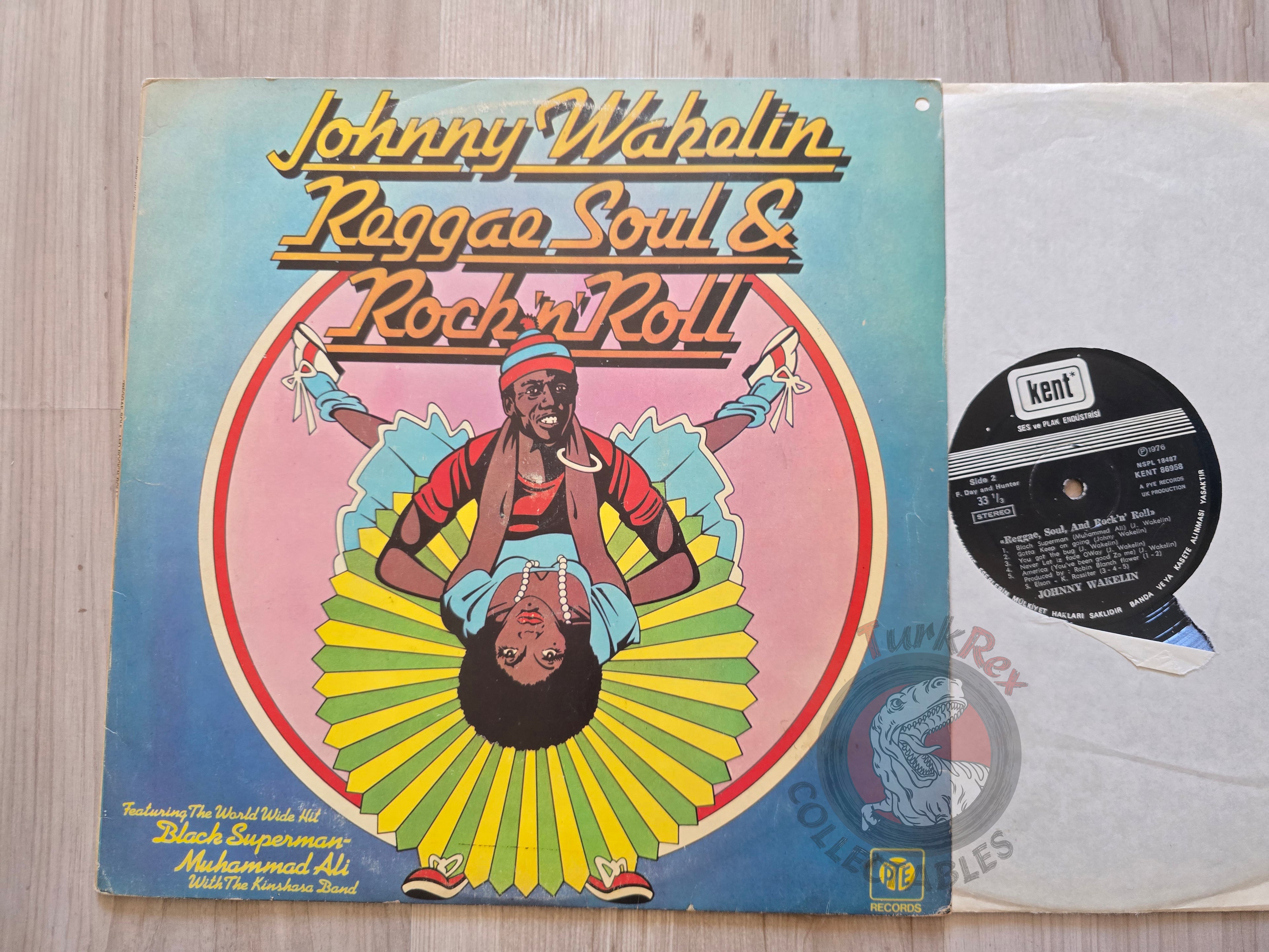 Johnny Wakelin – Reggae Soul & Rock 'n' Roll Turkish Pressing Vinyl Turkey Edition