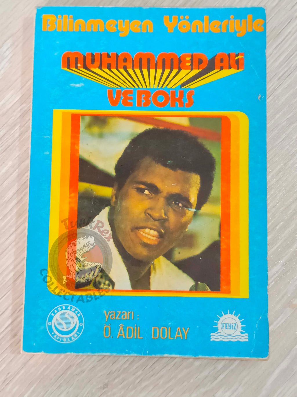 Muhammad Ali Biography 1975 Turkish Book Turkey Only Bio Illustrated