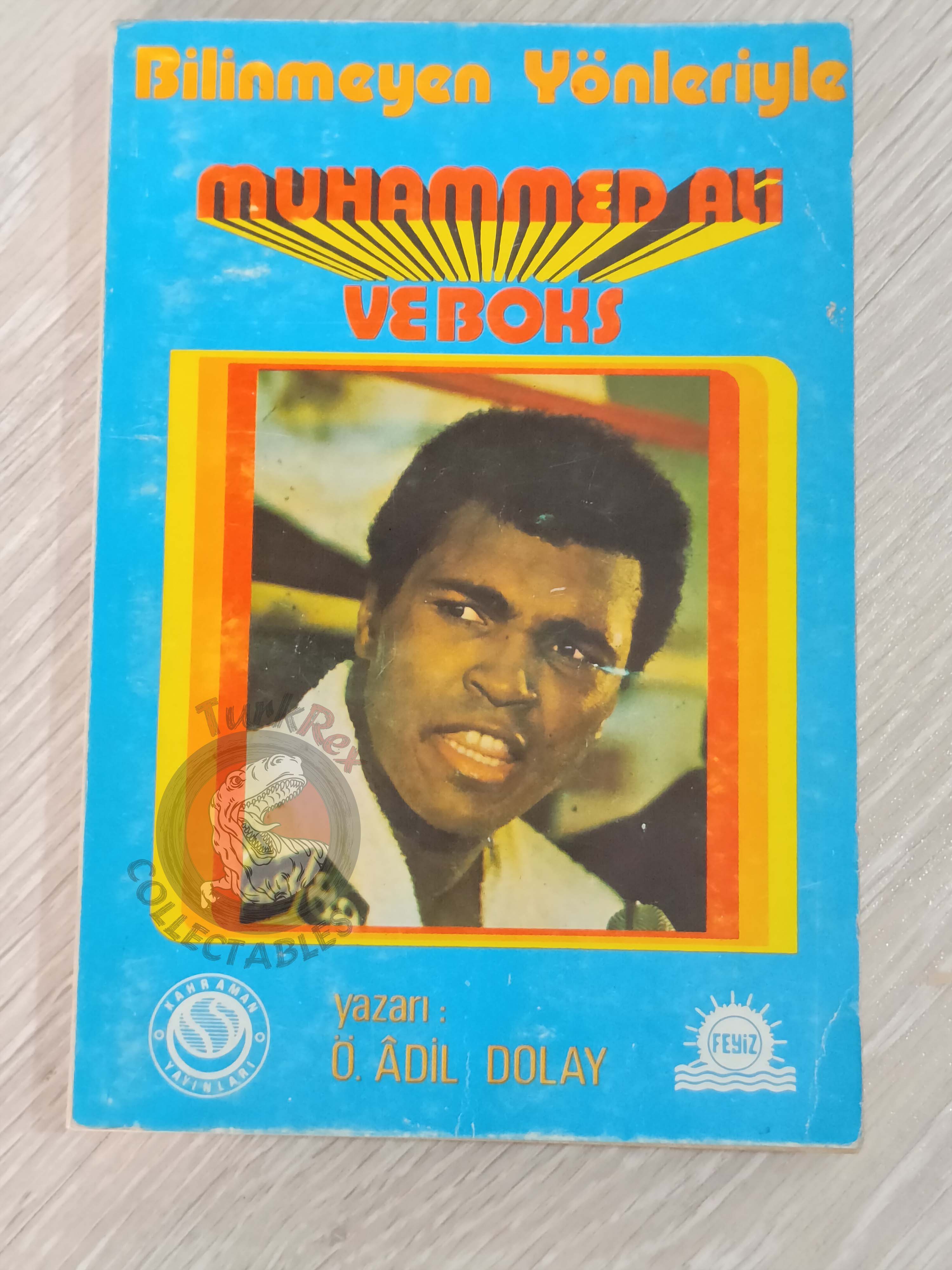 Muhammad Ali Biography 1975 Turkish Book Turkey Only Bio Illustrated
