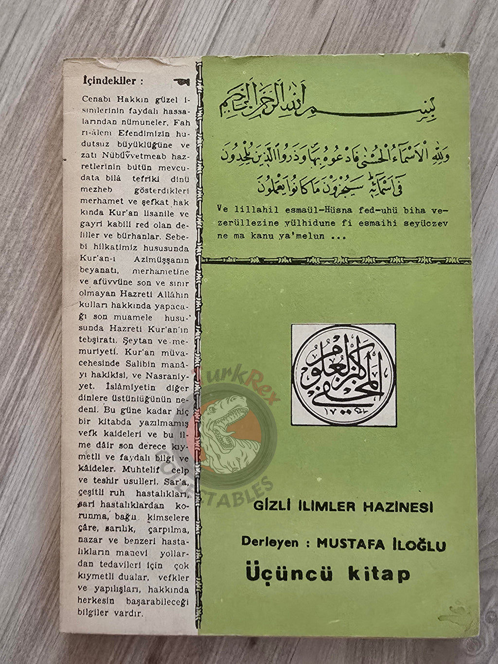 Hidden Sciences Vol 3 Islamic Occult Havass Vefq Spells Charm Turkish Book Islam Talisman