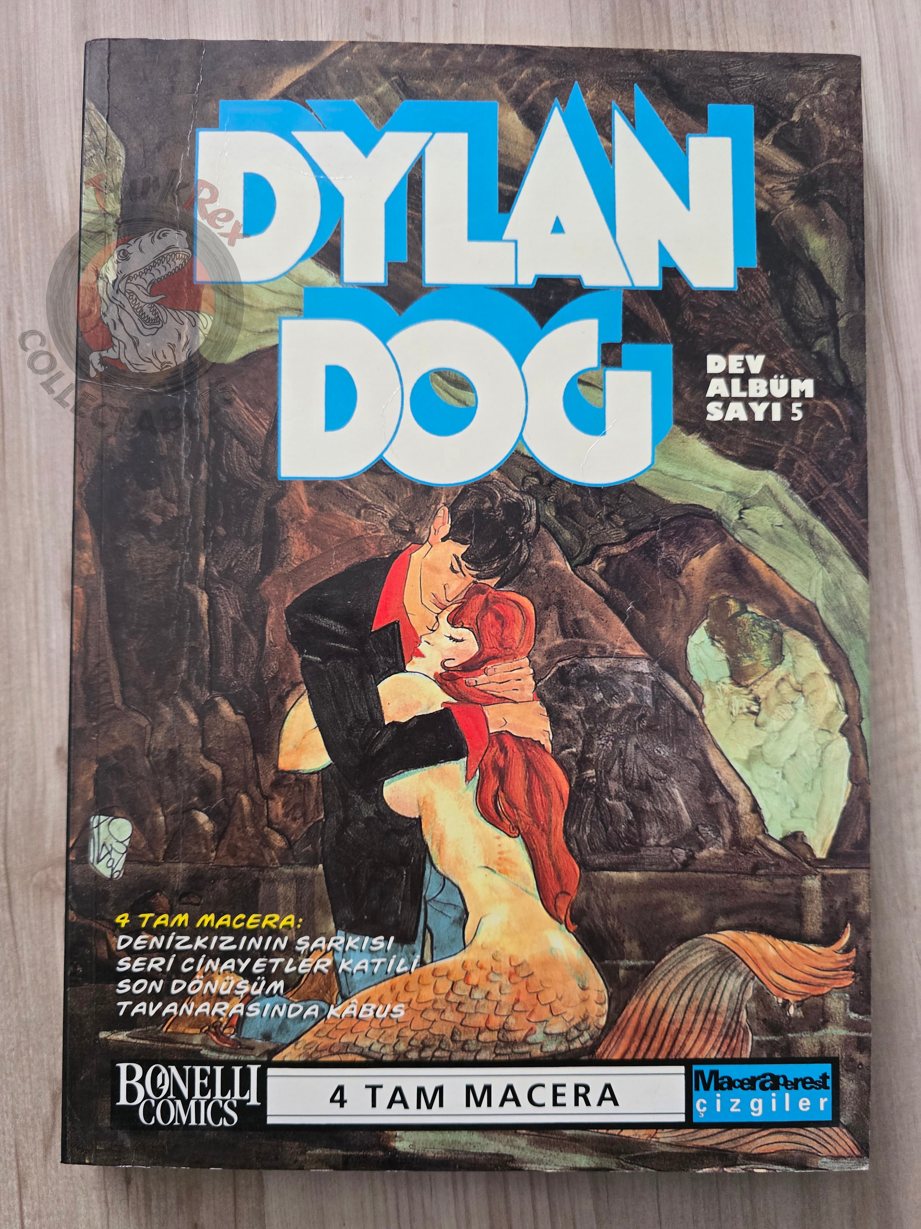 Dylan Dog Gigante #5 2002 Turkish Comic Turkey Il canto della sirena