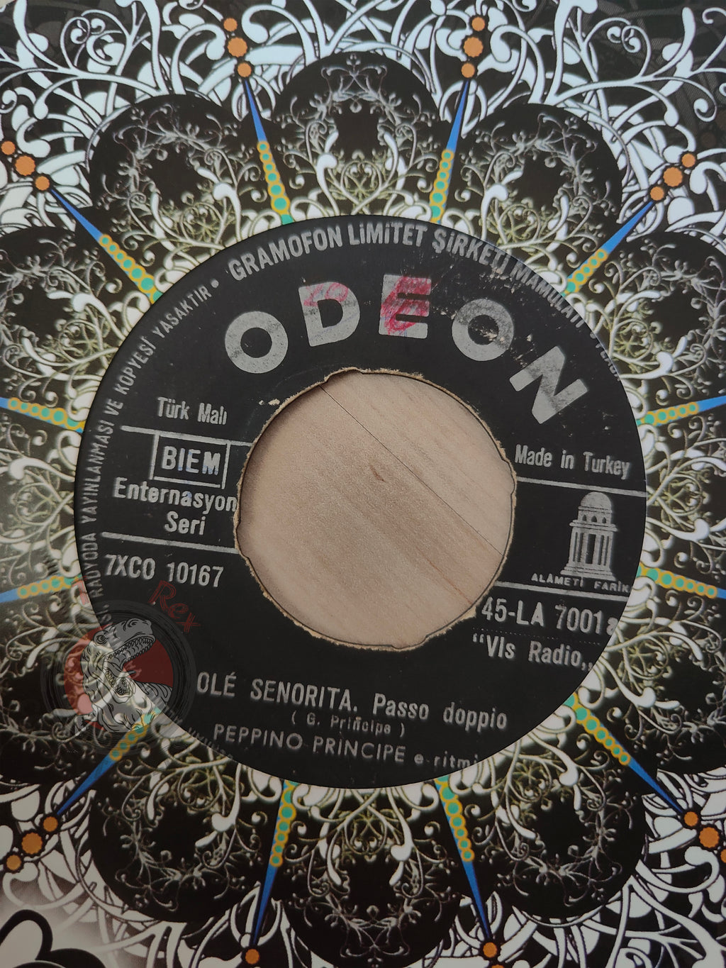 Peppino Principe – Olé Senorita 7" Turkish Pressing Vinyl Turkey Edition