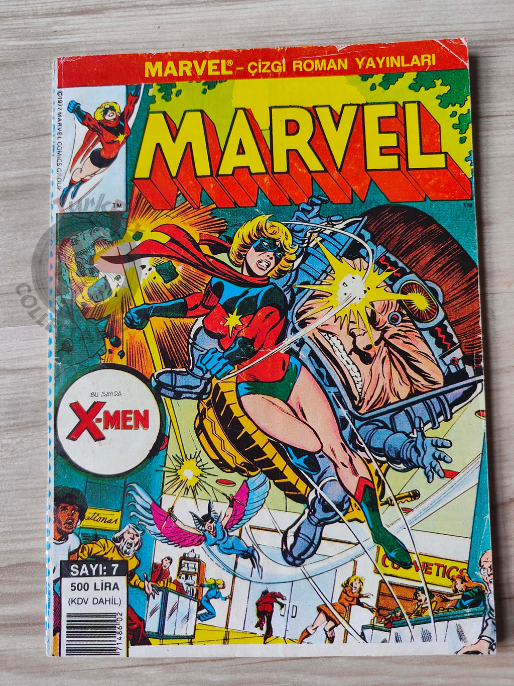 Ms. Marvel #7 1988 Turkish Comic Turkey #10 The Avengers #41 X-Men