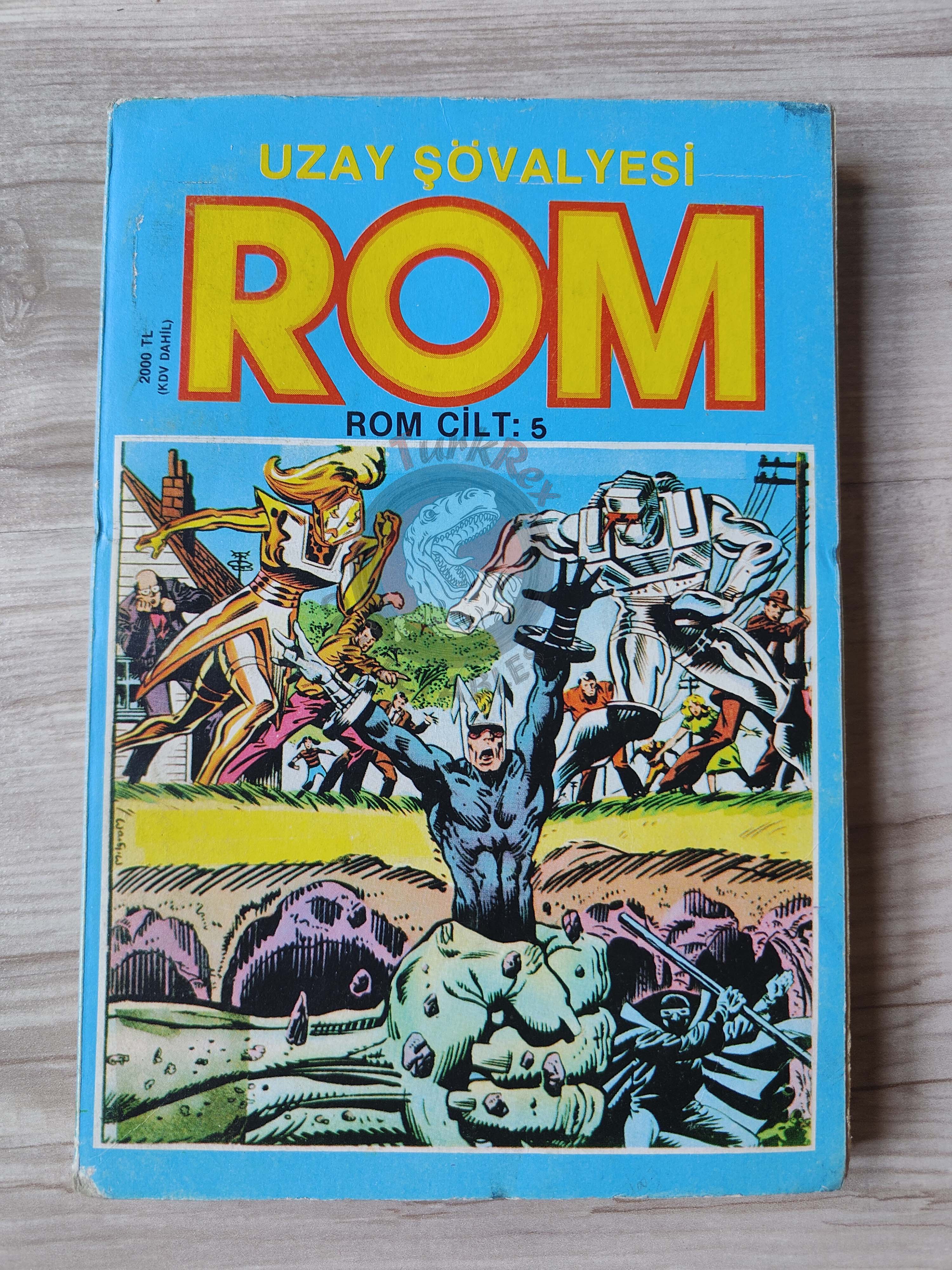 Rom the Space Knight Vol #5 1985 Turkish Comic Turkey cover #28 #38-#40