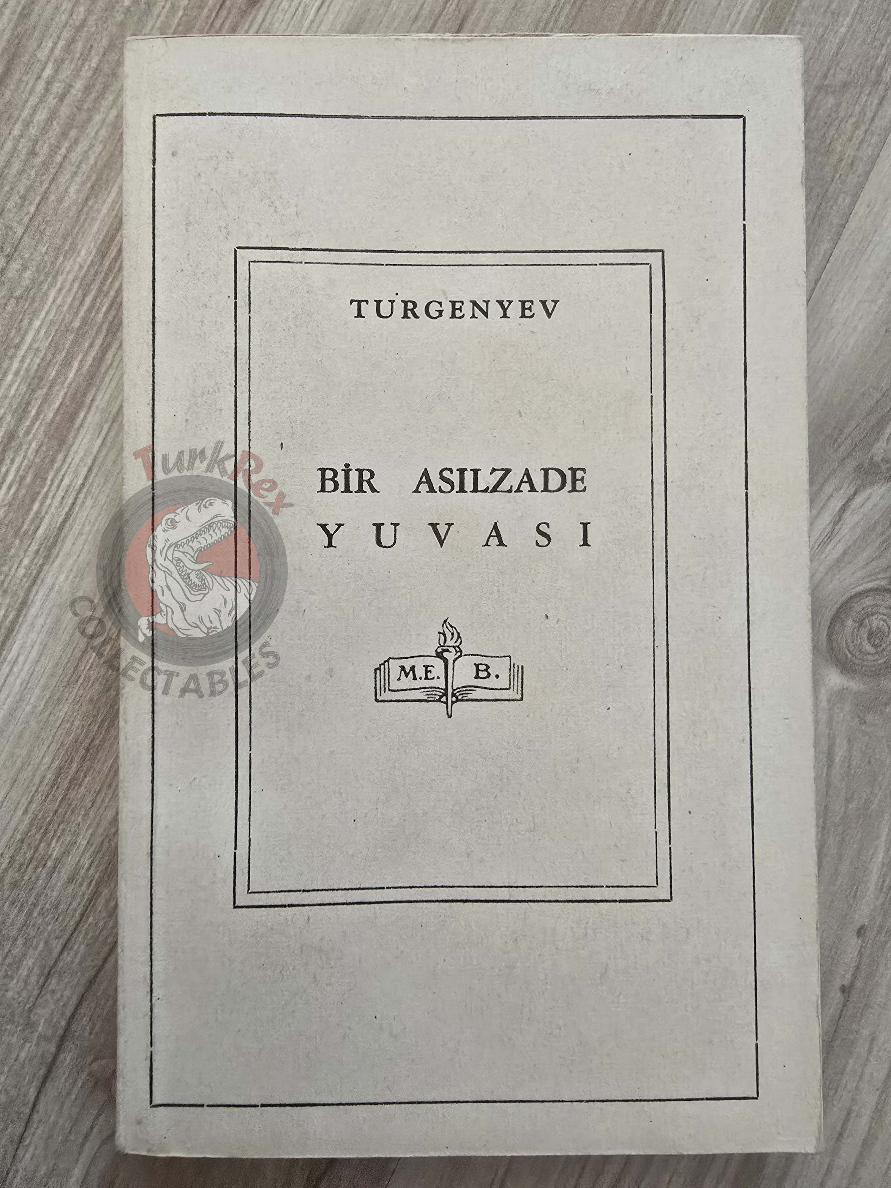 Ivan Turgenev – Home of the Gentry 1946 1st Turkish Book Turkey