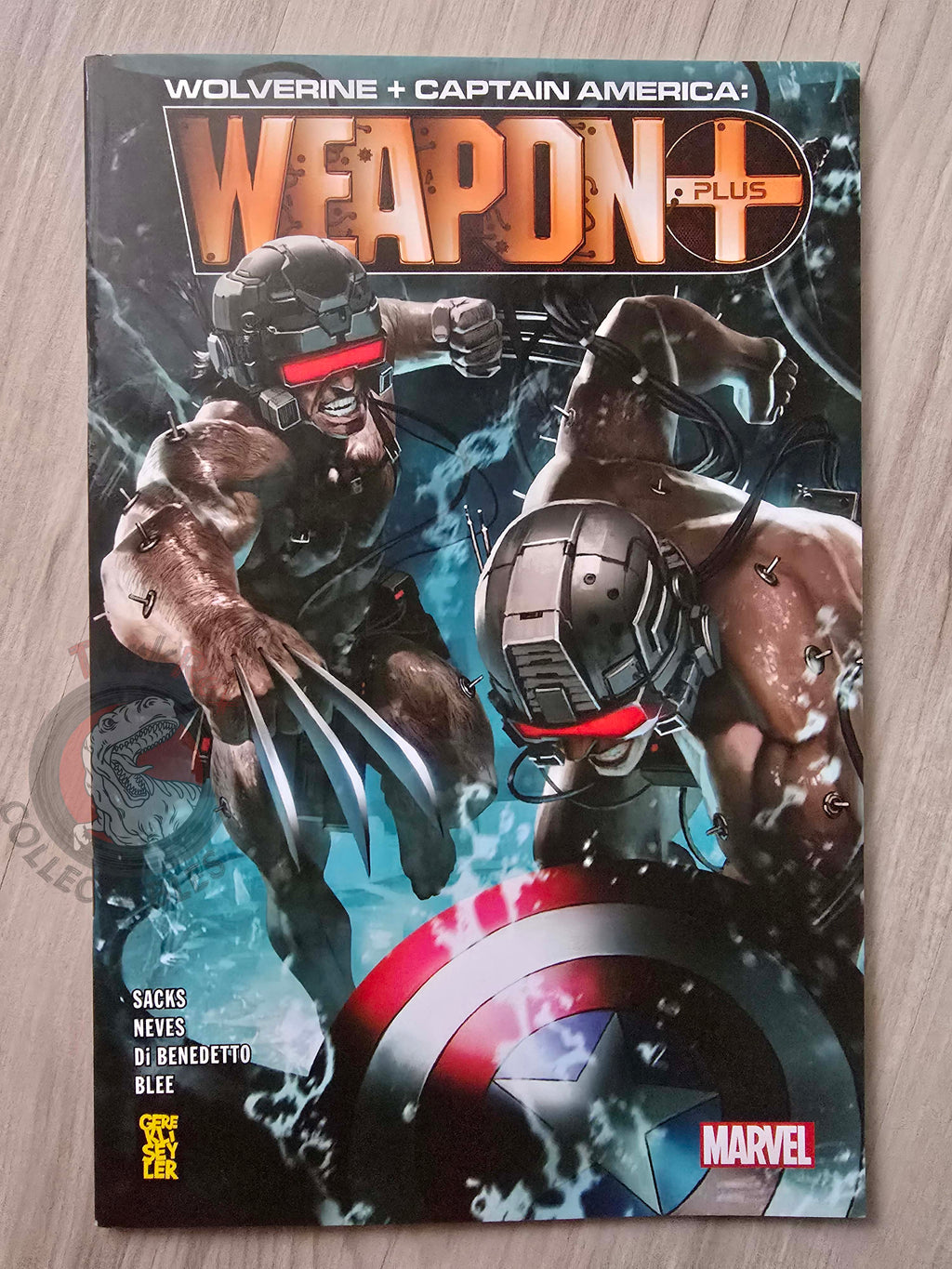 Wolverine + Captain America: Weapon Plus Turkish Comic Turkey X-Men
