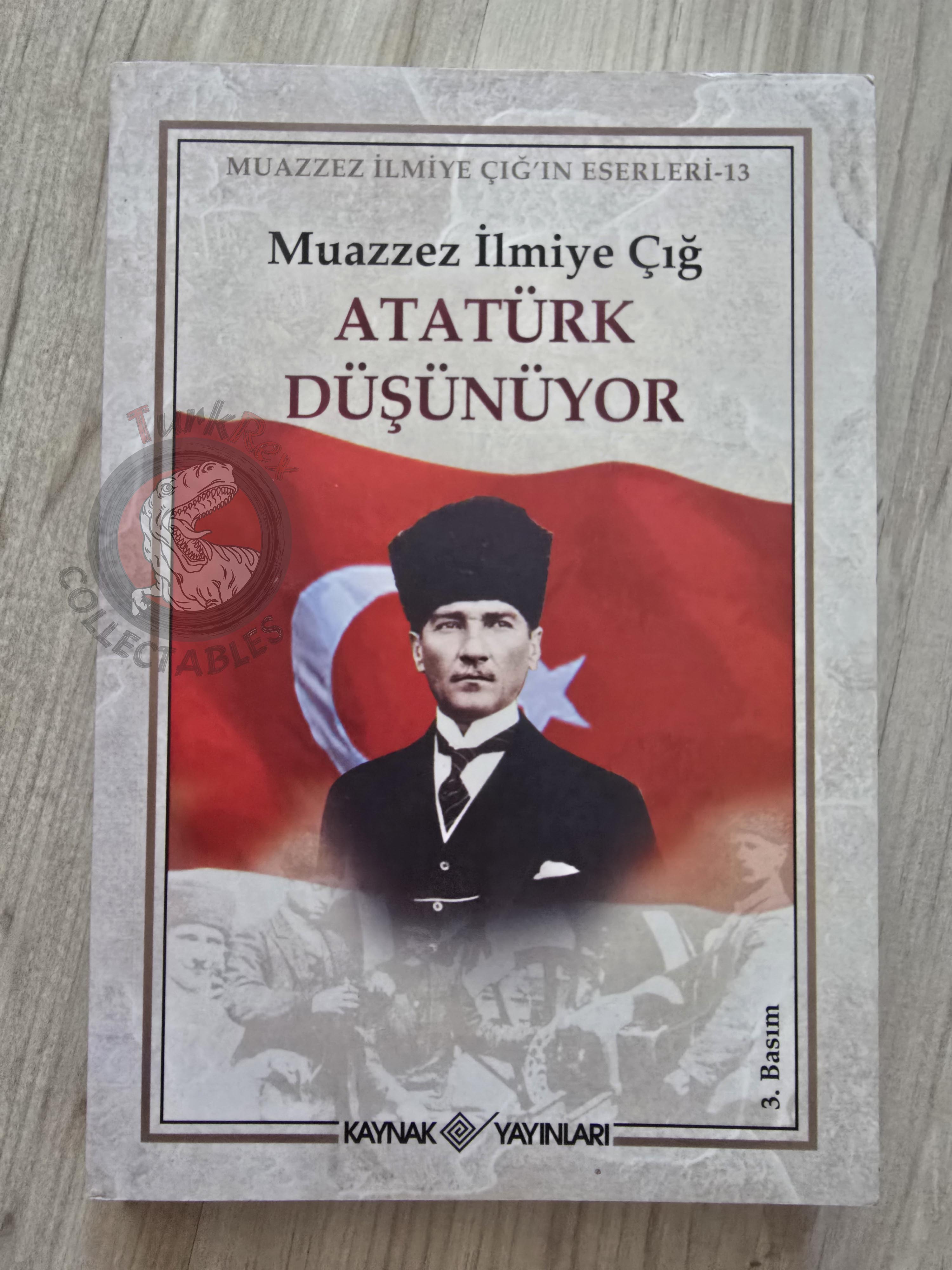 Muazzez İlmiye Çığ – Atatürk's Thoughts 2007 Turkish Book Turkey Ataturk