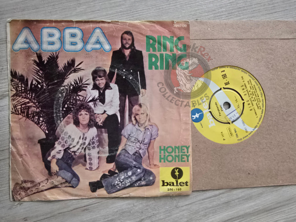 ABBA – Ring Ring 7" Turkish Pressing Vinyl Turkey Edition