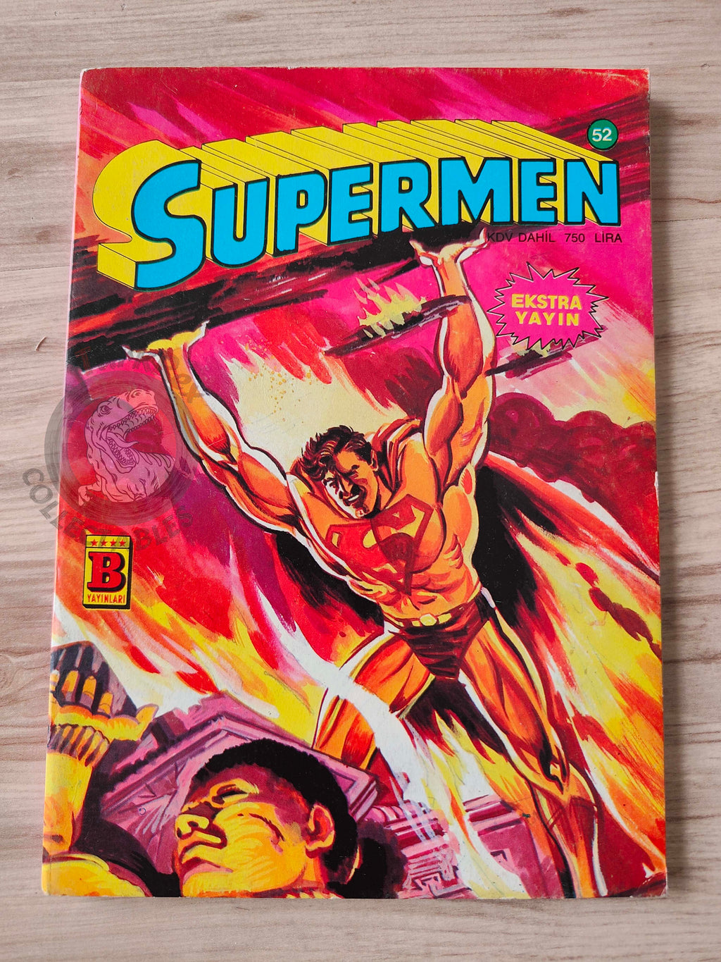 Superman #52 1988 Turkish Comic Turkey #411 Action Comics #554 #569