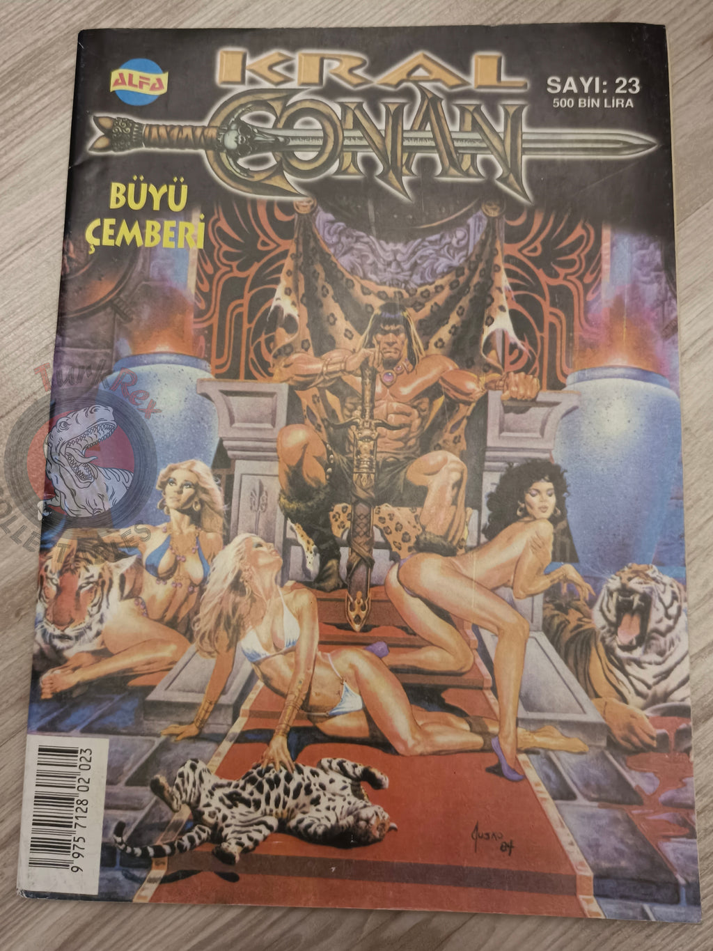 Kral Conan #23 King Conan #12 #13 Turkish Comic Turkey SSOC #112