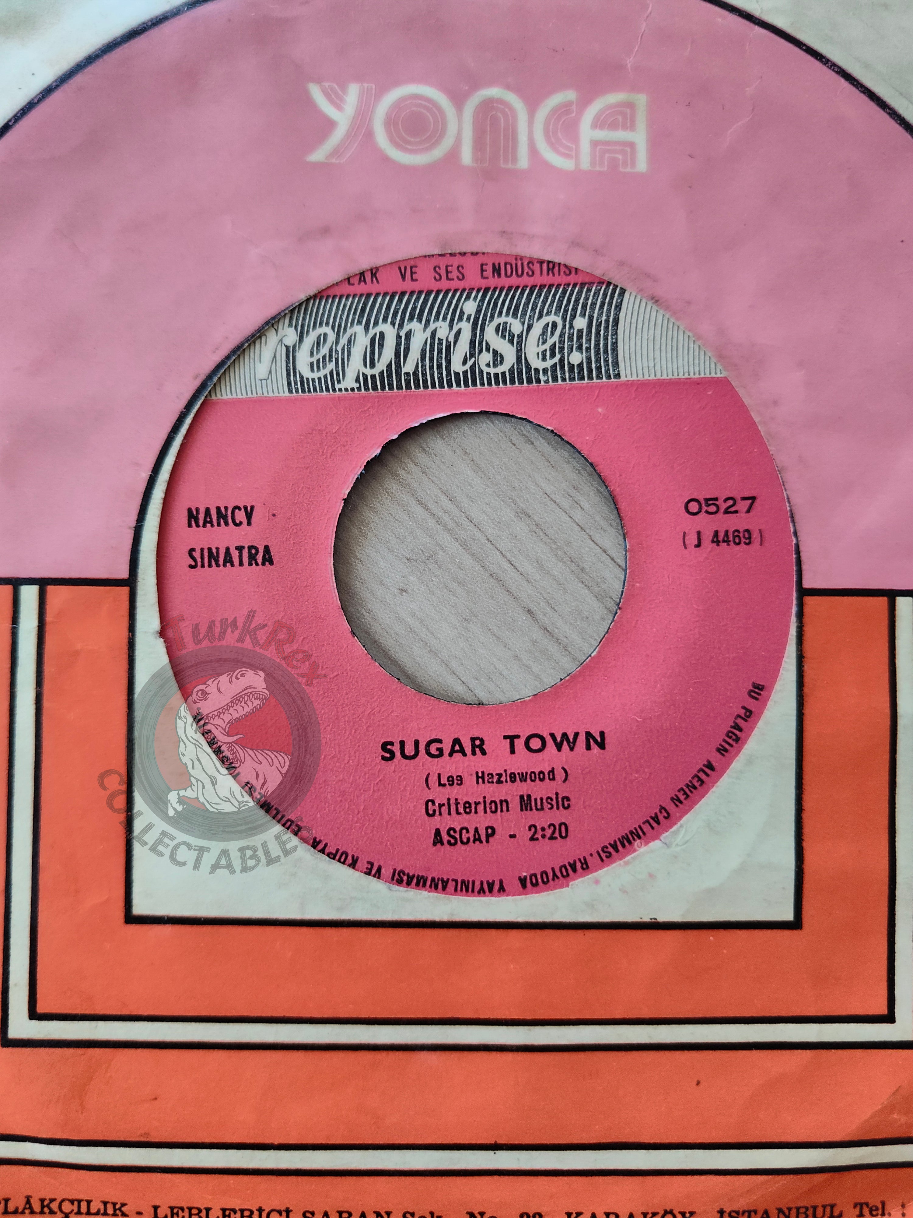 Nancy Sinatra – Summer Wine 7" Turkish Pressing Vinyl Turkey Edition