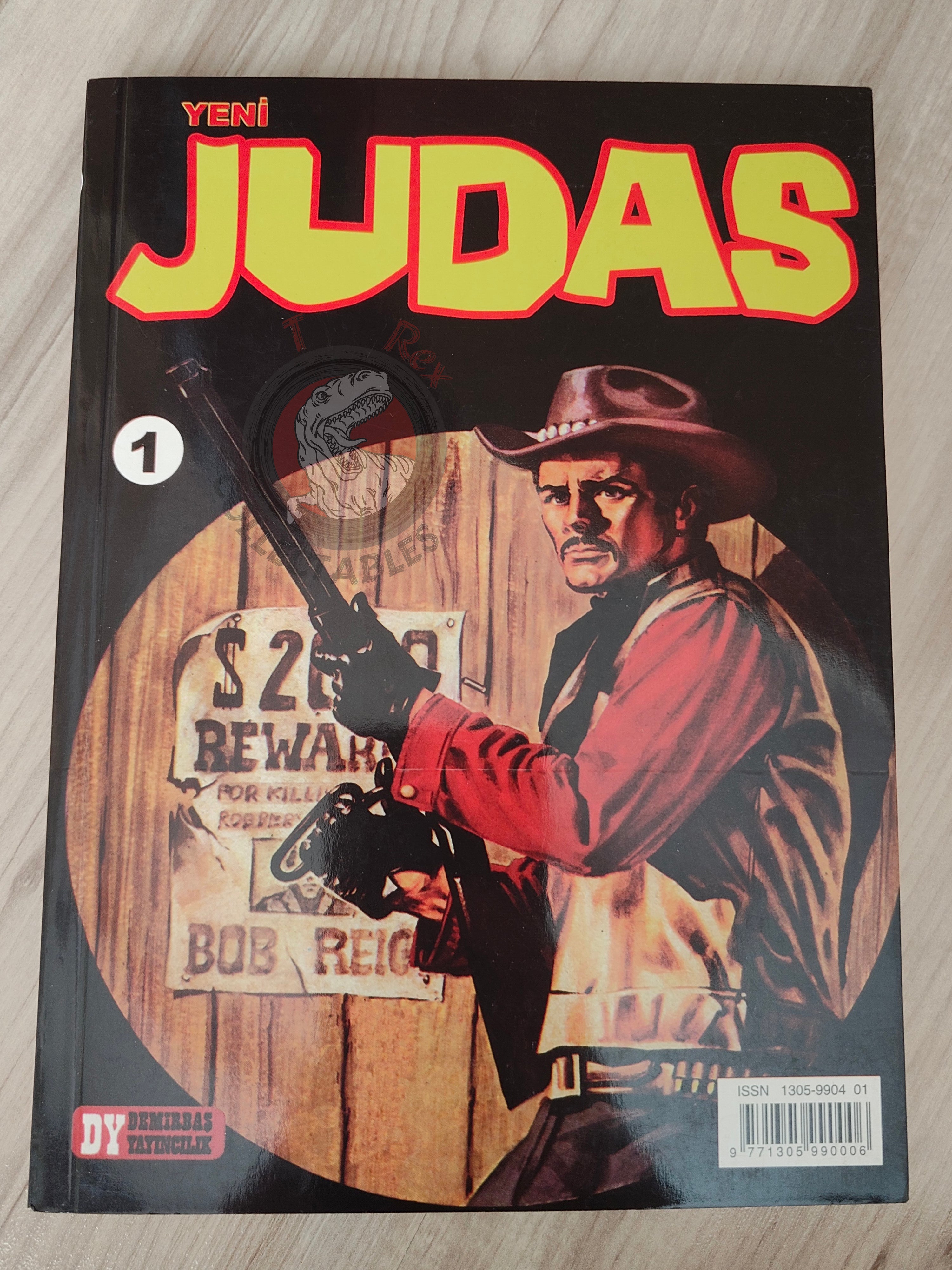 Judas #1 Turkish Edition Comic Turkey Calibro 45 #1 #12