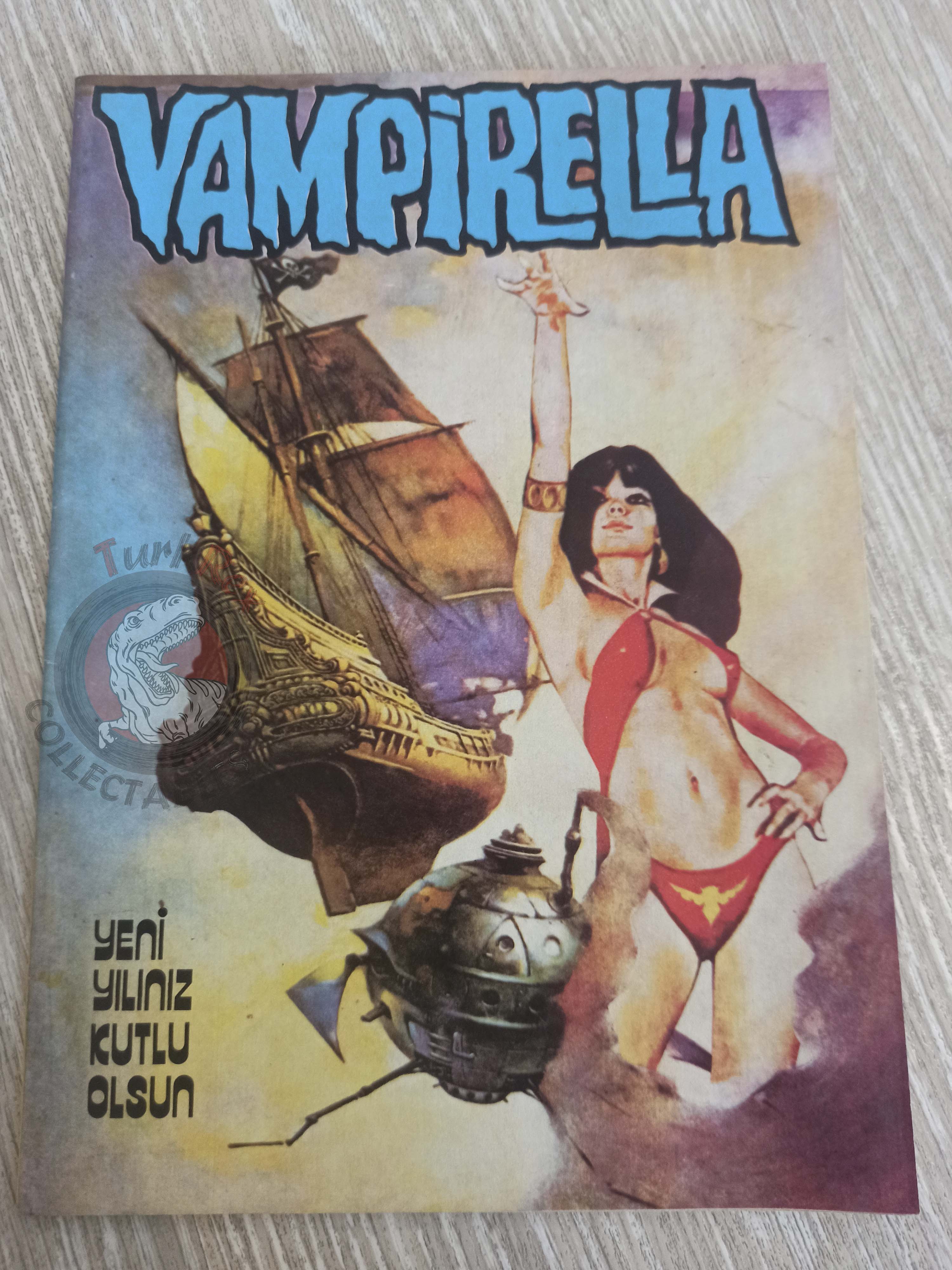 Vampirella #12 1977 Turkish Comic Turkey Warren Publishing cover #30 #20 Morbius