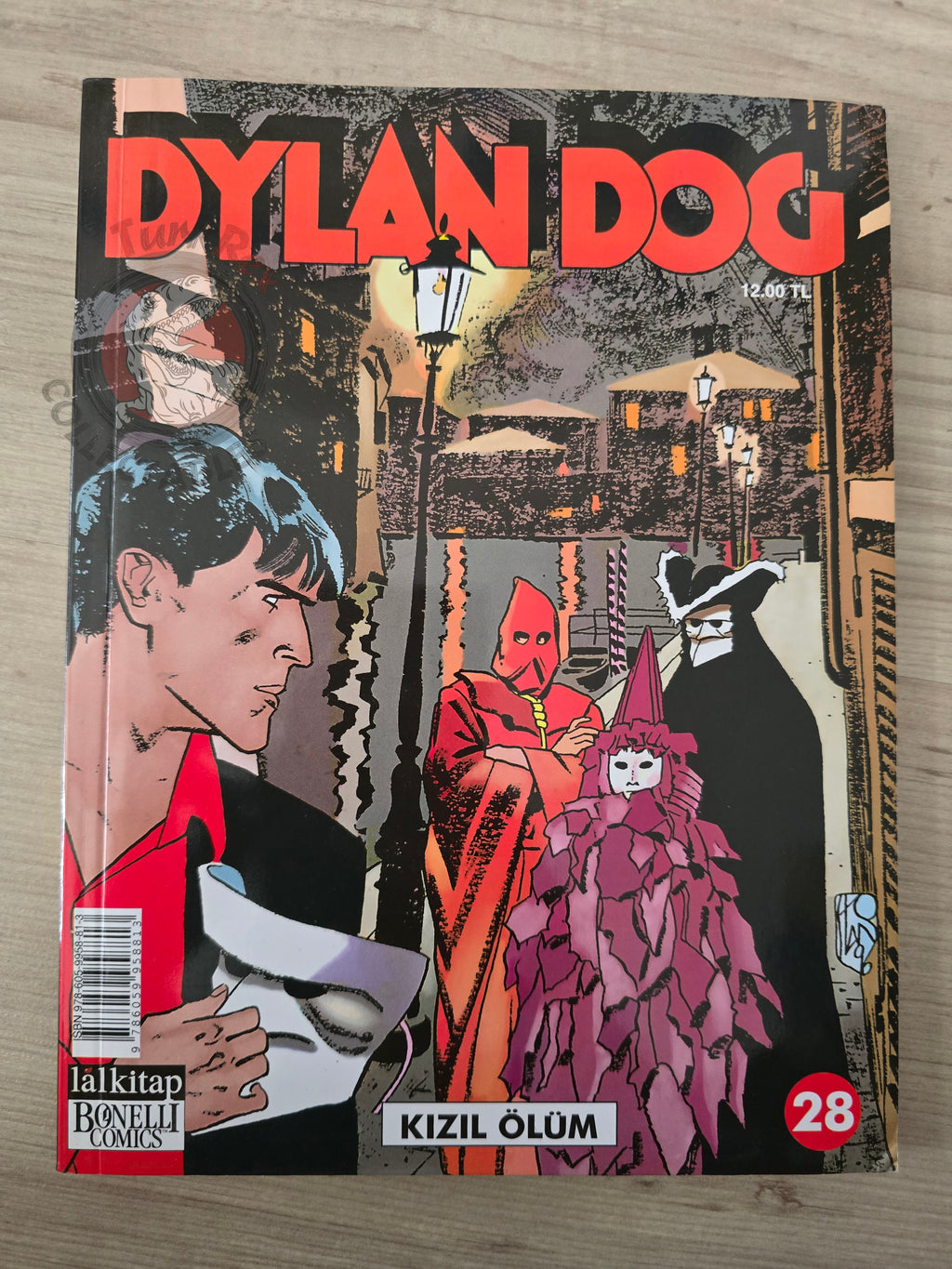 Dylan Dog #28 2017 Turkish Comic Turkey #126 La morte rossa