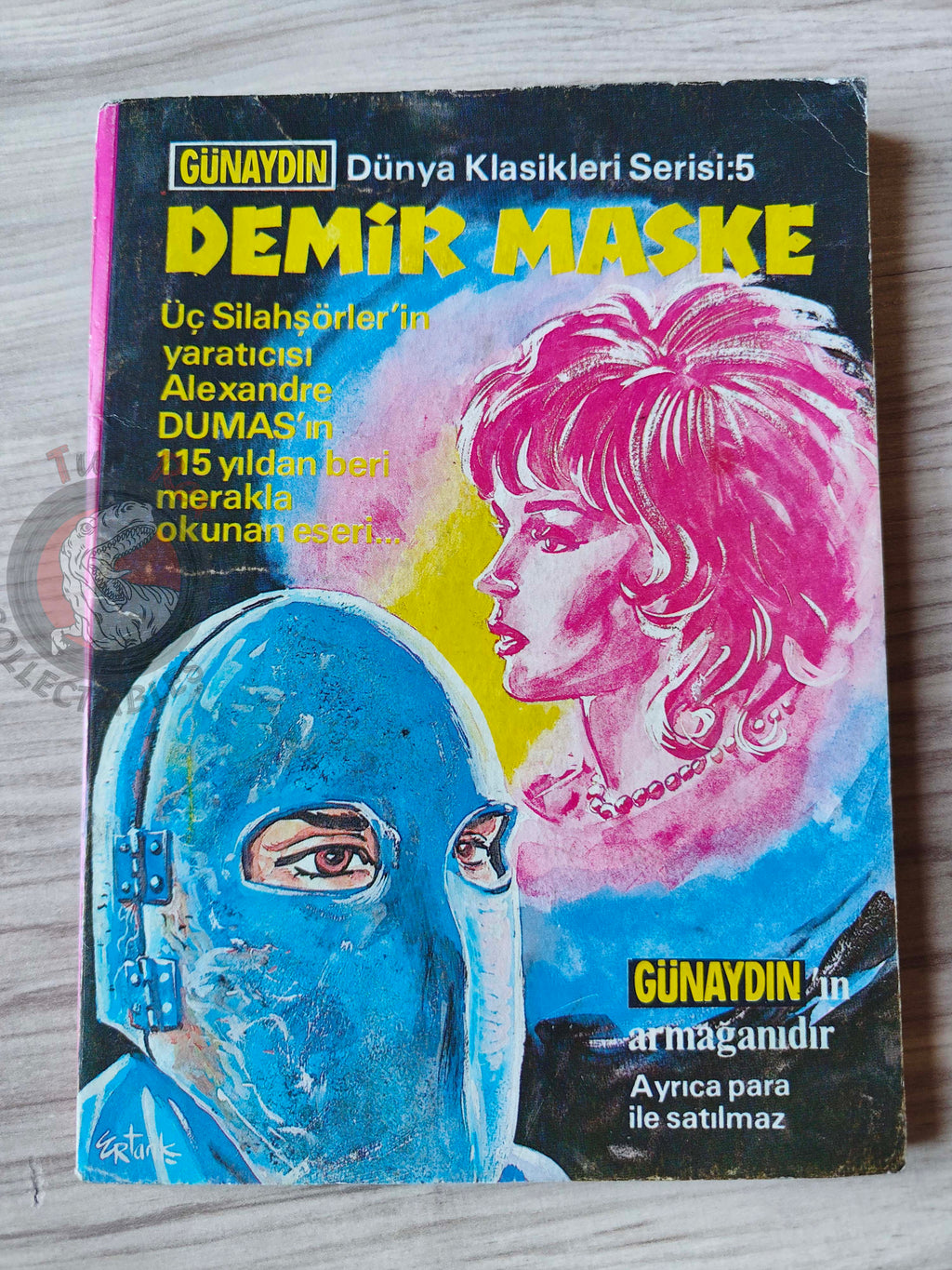 Iron Mask – Alexandre Dumas Turkish Comic Turkey Classics Illustrated
