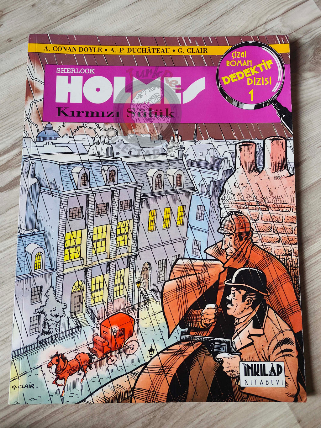 Sherlock Holmes – Red Leech Turkish Comic Turkey André-Paul Duchâteau