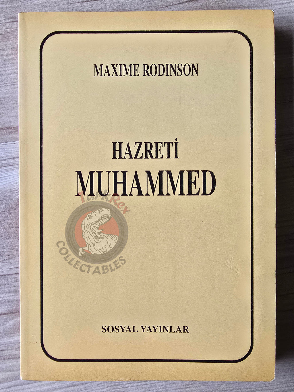 Maxime Rodinson – Mahomet 1994 1st Turkish Book Turkey Mohammed Islam Muhammad