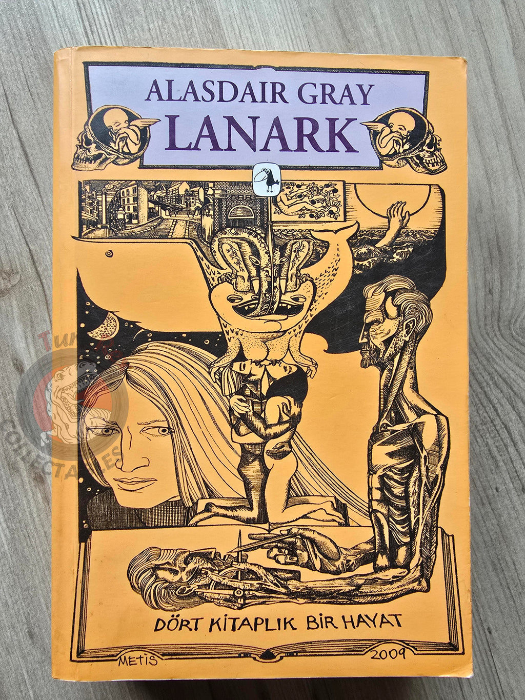 Alasdair Gray – A Life in Four Books 2009 1st Turkish Book Turkey