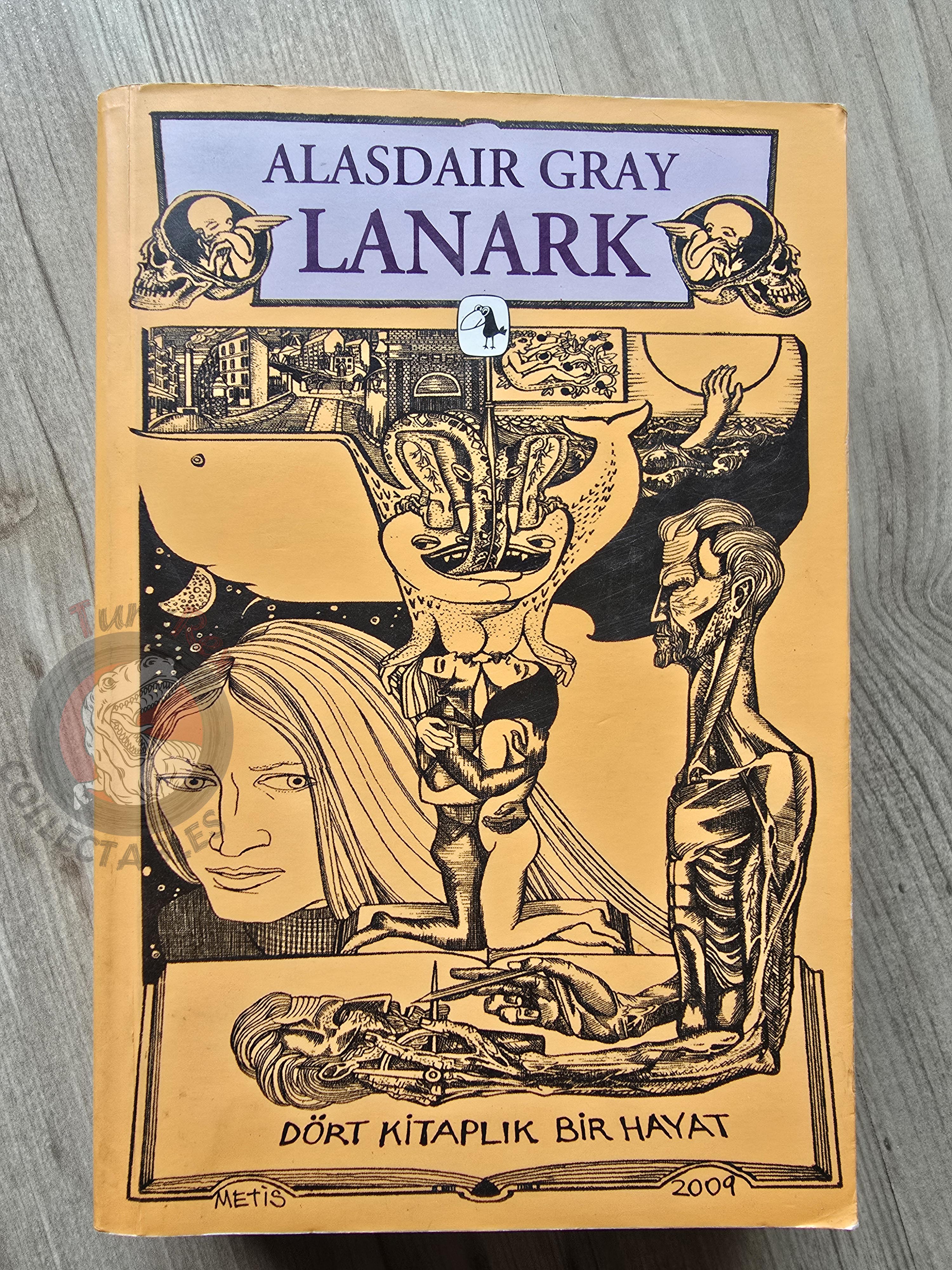 Alasdair Gray – A Life in Four Books 2009 1st Turkish Book Turkey