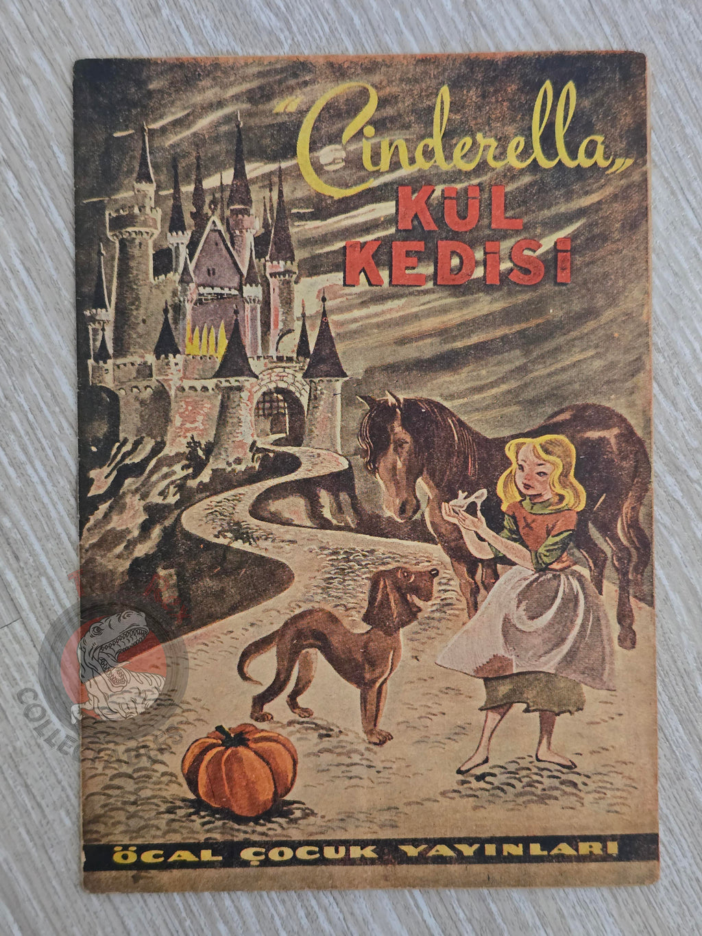 Grimm Brothers – Cinderella 1958 Turkish Book Turkey Illustrated