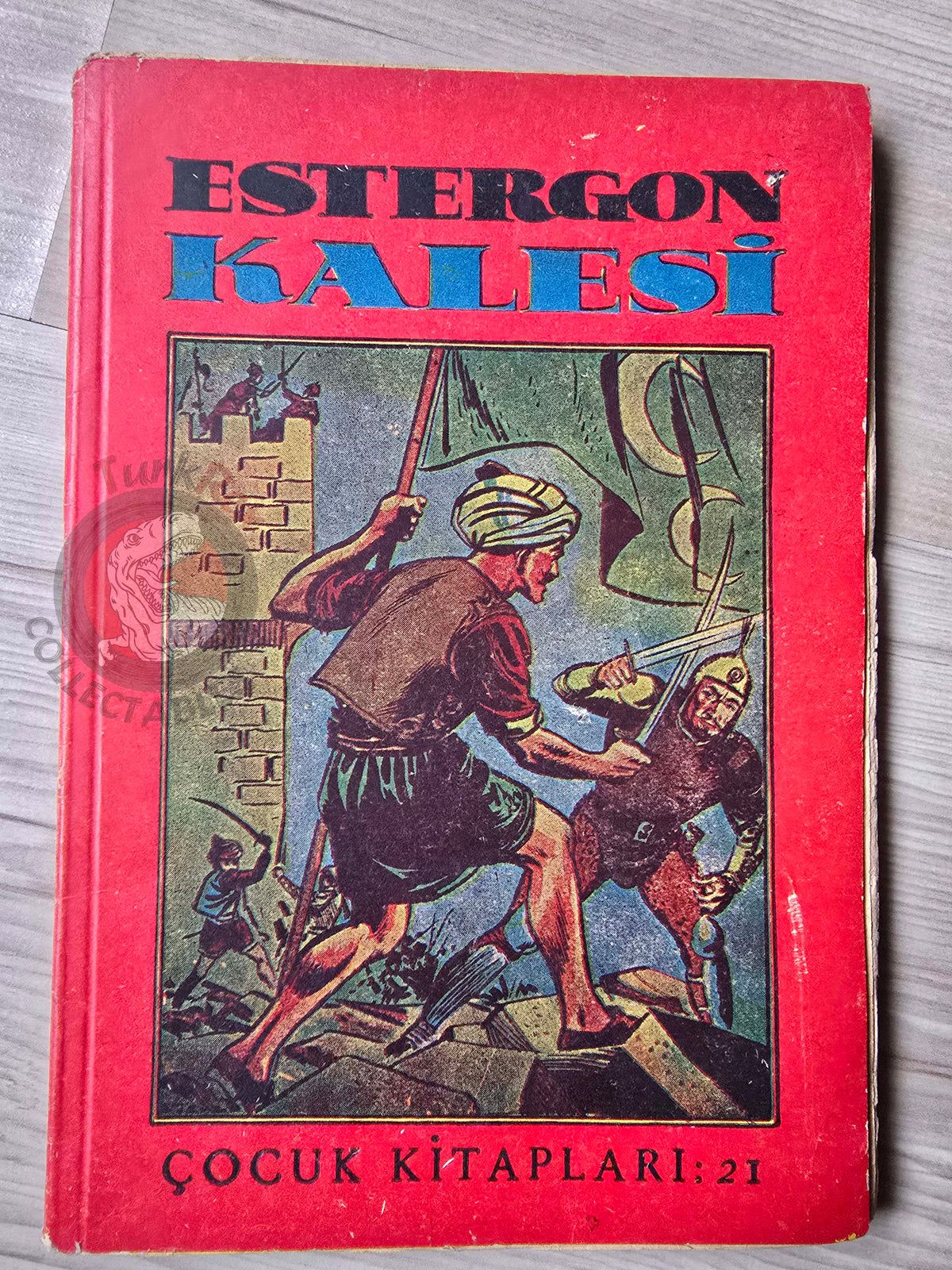 Enver Benhan Şapolyo – Esztergom Castle 1958 Turkish Book Turkey Illustrated