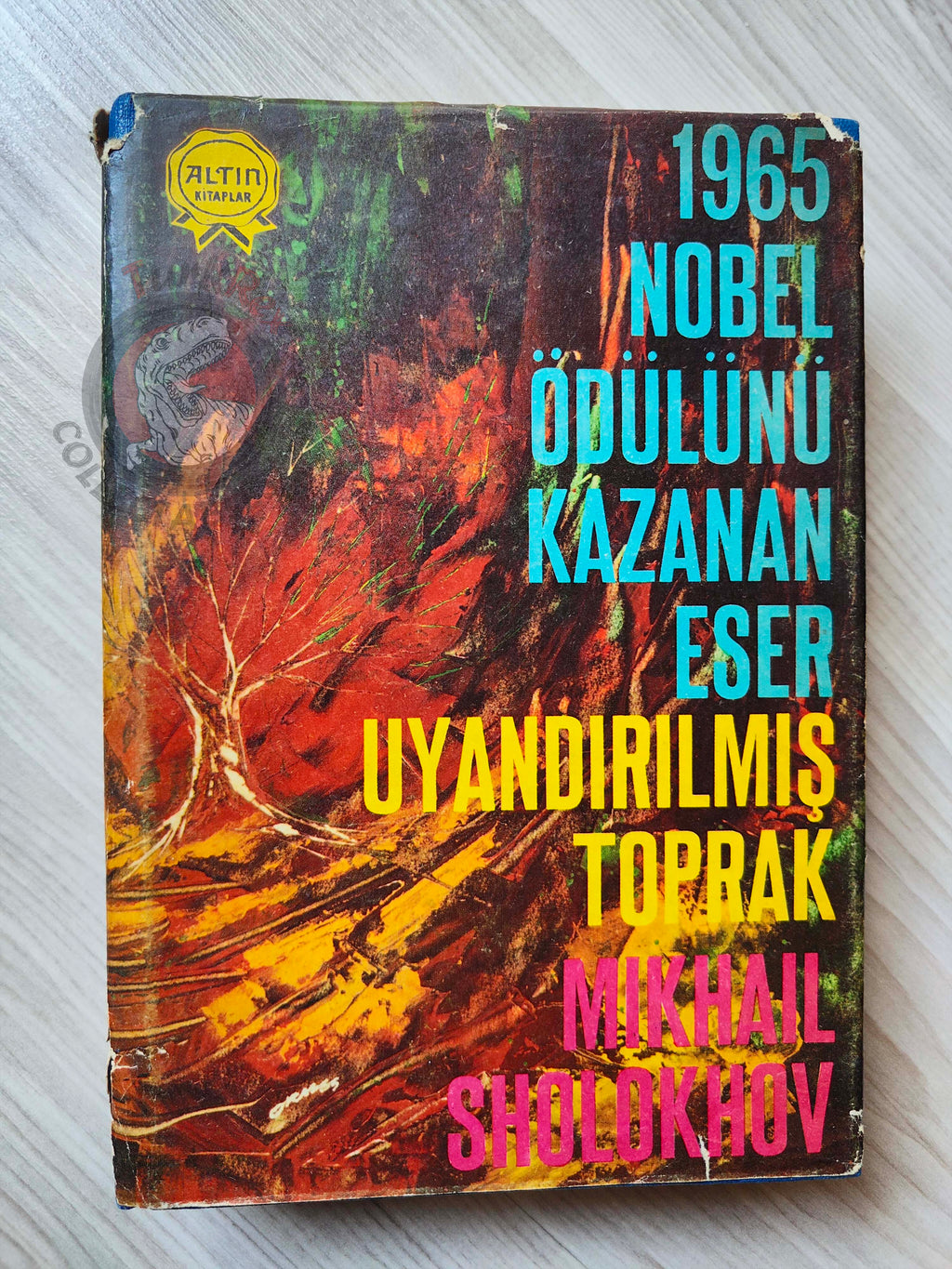 Mikhail Sholokhov – Virgin Soil Upturned 1965 1st HC/DJ Turkish Book Turkey