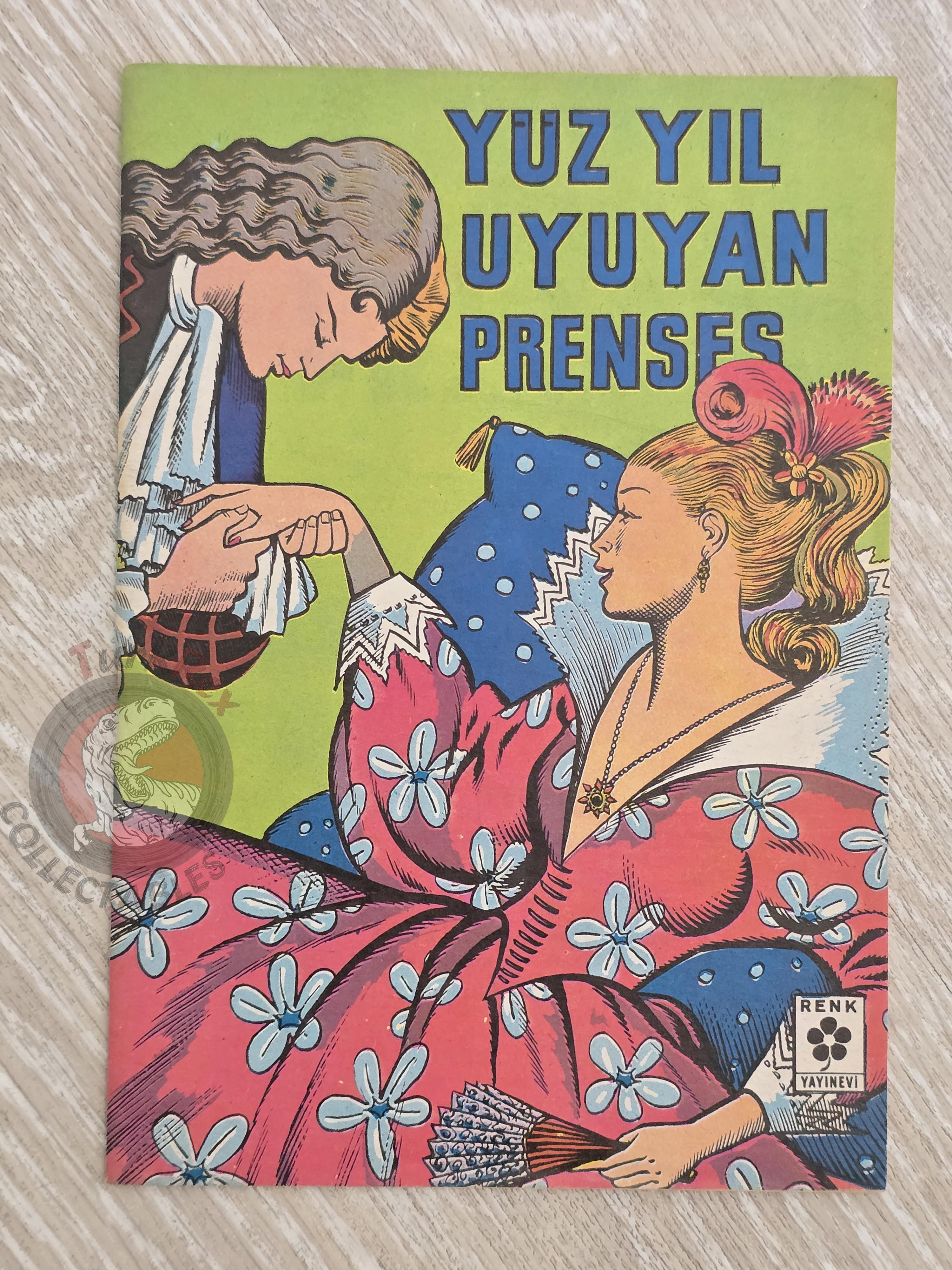 Grimm Brothers –  Sleeping Beauty 1975 Turkish Book Turkey Illustrated