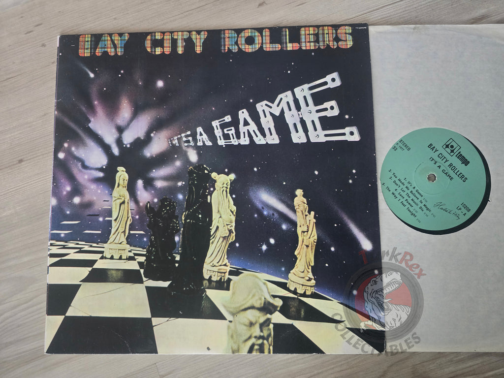 Bay City Rollers – It's A Game Turkish Pressing Vinyl Turkey Edition