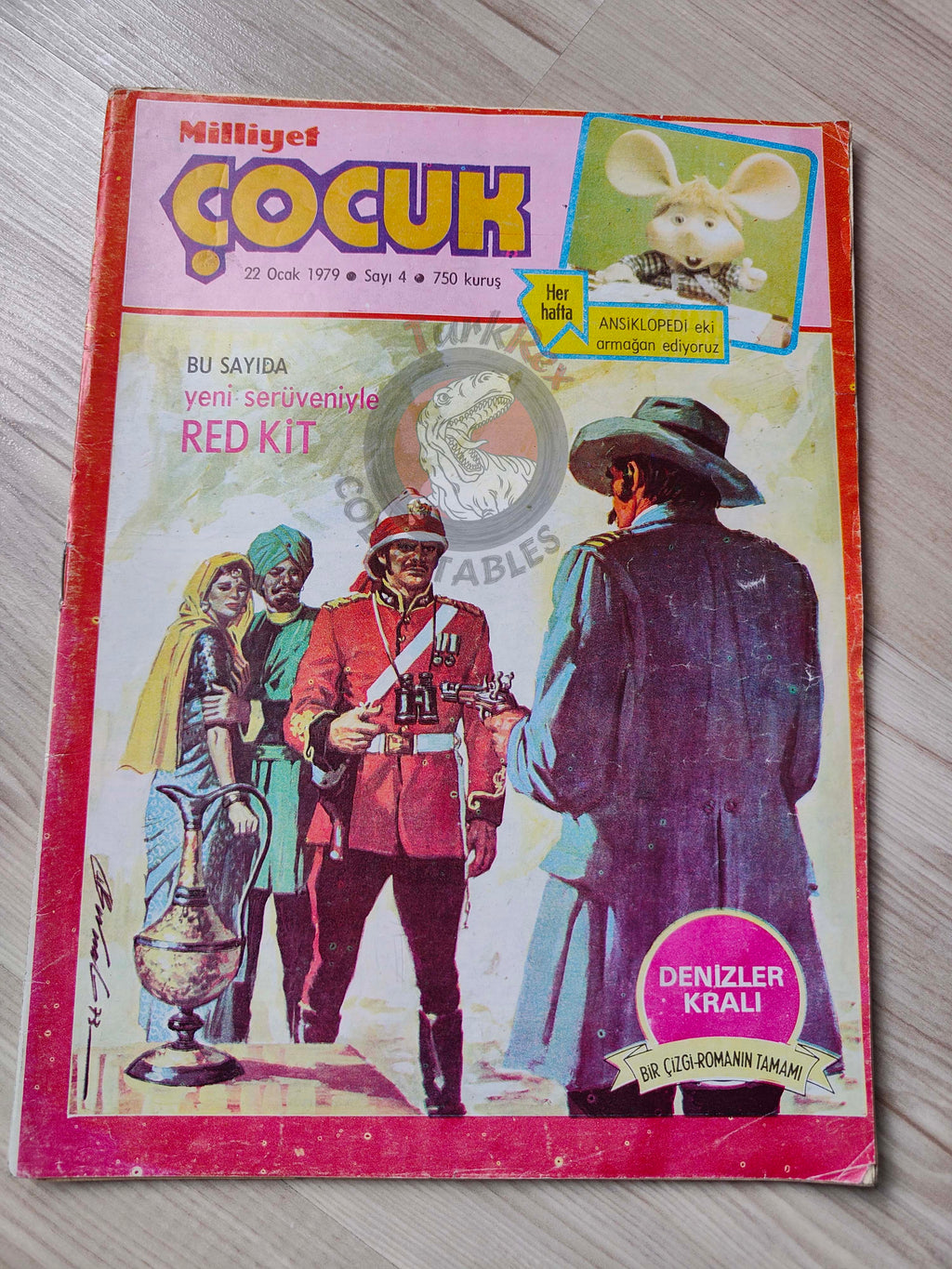 Milliyet Çocuk #4 1979 Turkish Comic Turkey Joyas Literarias Juveniles #76 Emilio Salgari
