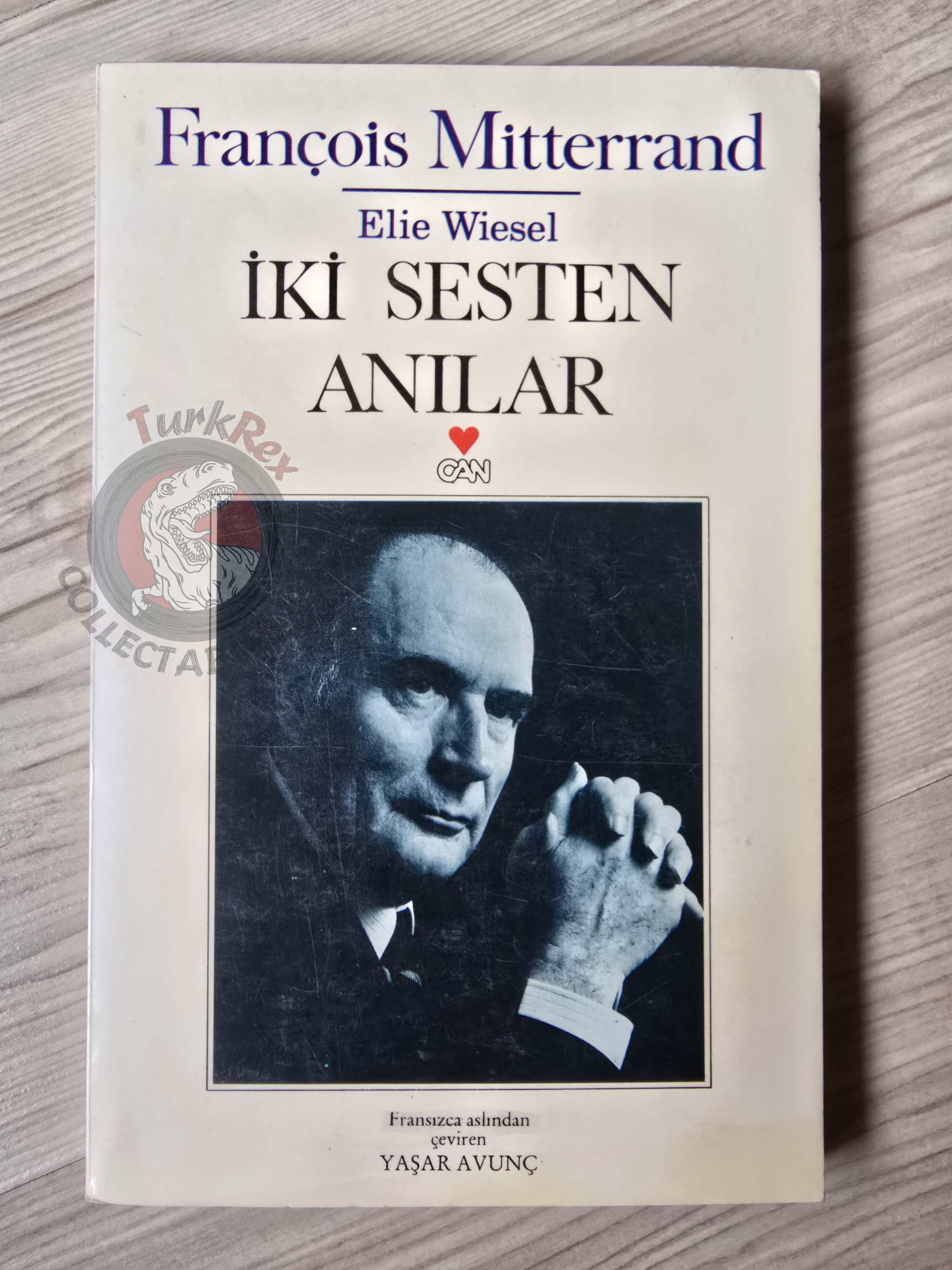 François Mitterrand – Mémoire à Deux Voix 1996 1st Turkish Book Turkey