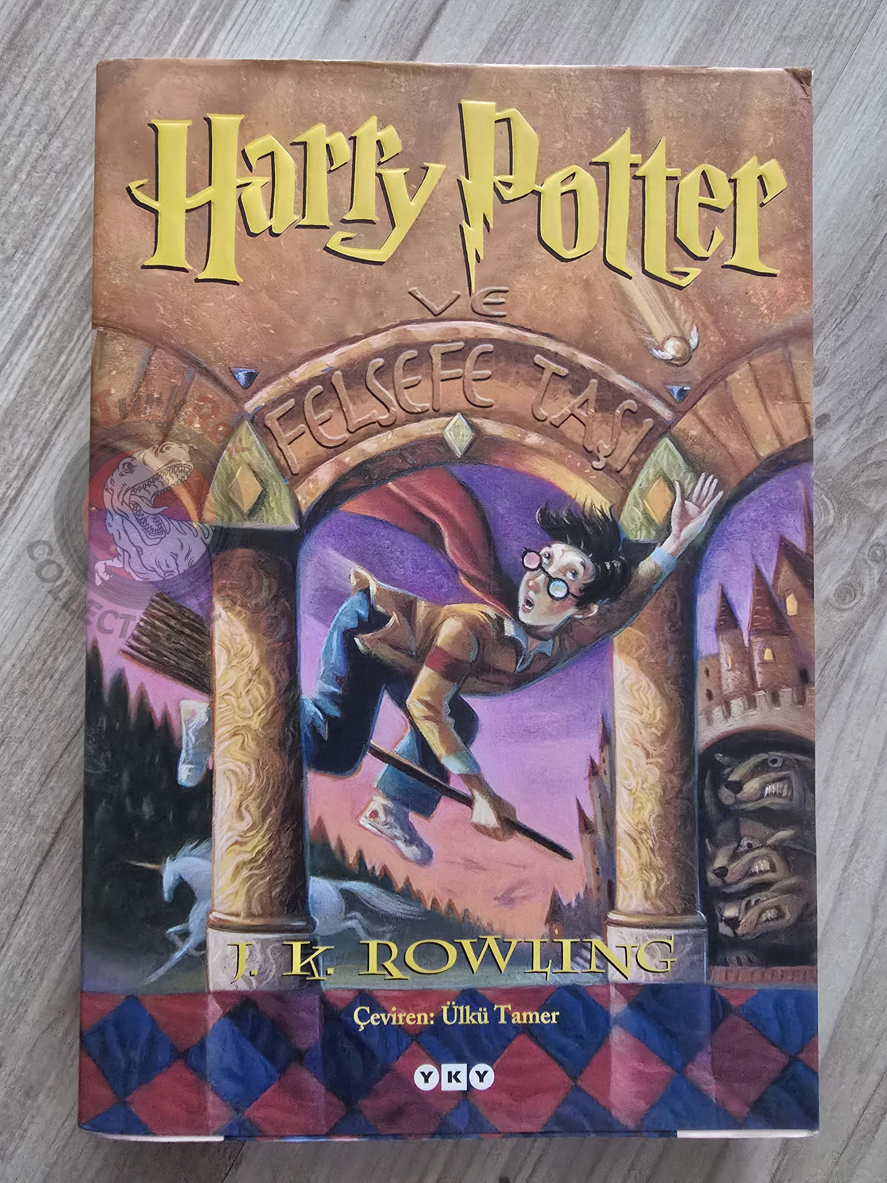 J.K. Rowling – Harry Potter and the Philosopher’s Stone 2001 1st Turkish Book Turkey