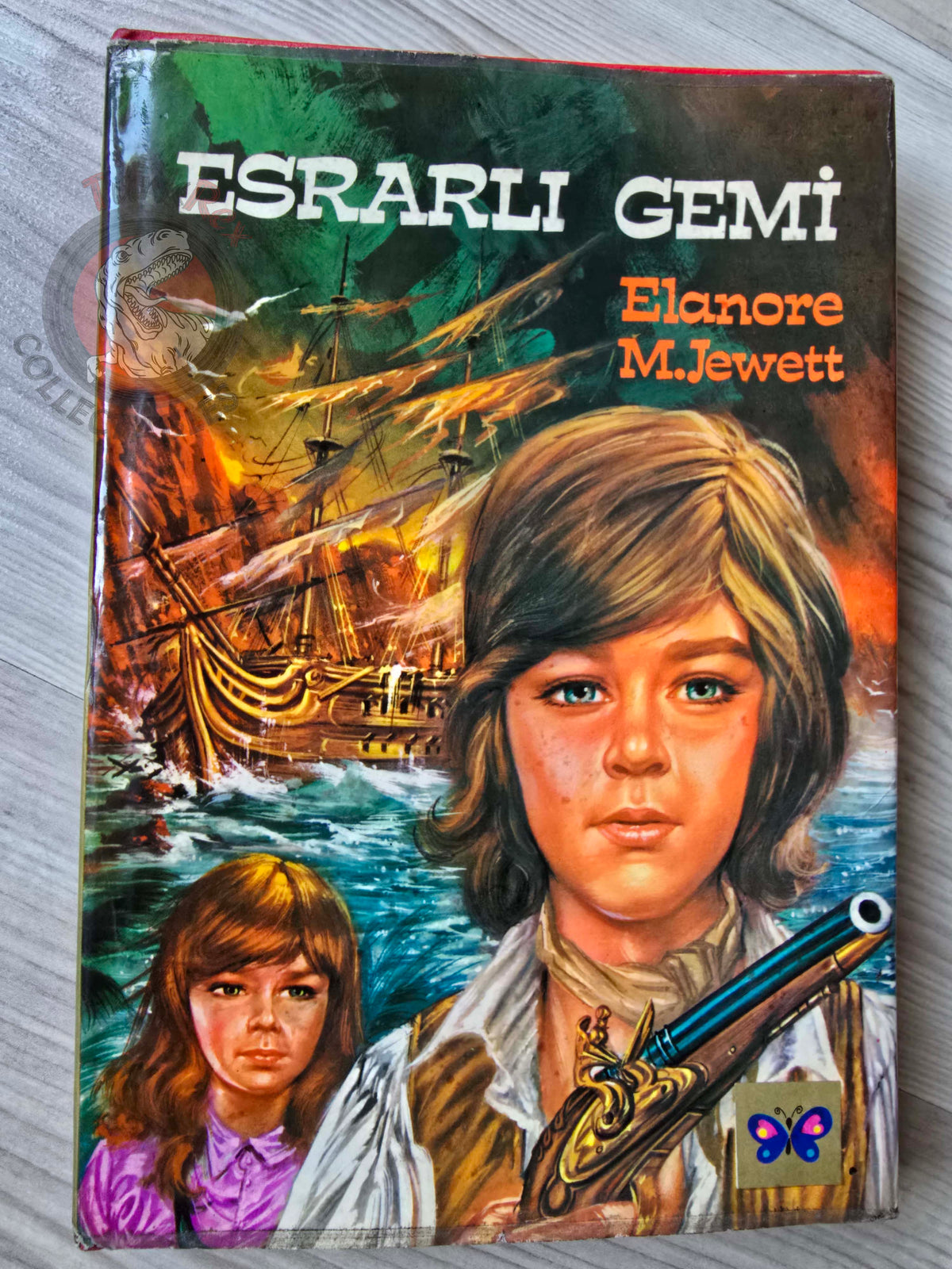 Eleanor Jewett – Mystery at Boulder Point 1977 HC7DJ Turkish Book Turkey