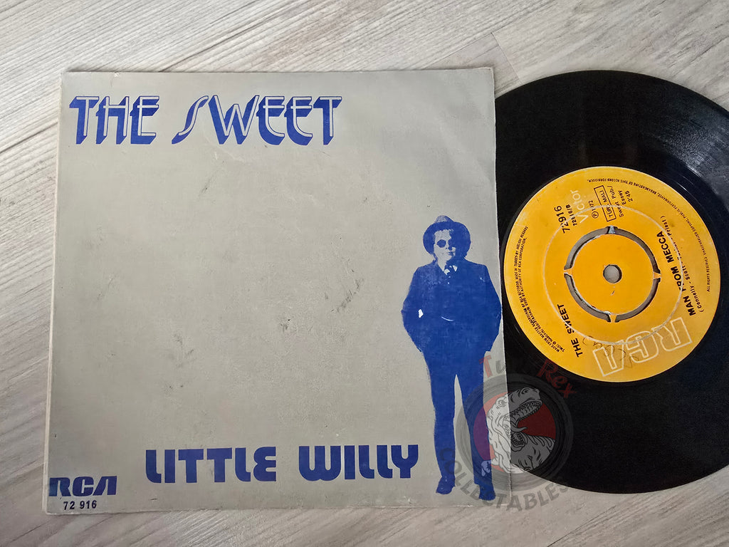 The Sweet – Little Willy 7" Turkish Pressing Vinyl Turkey Edition