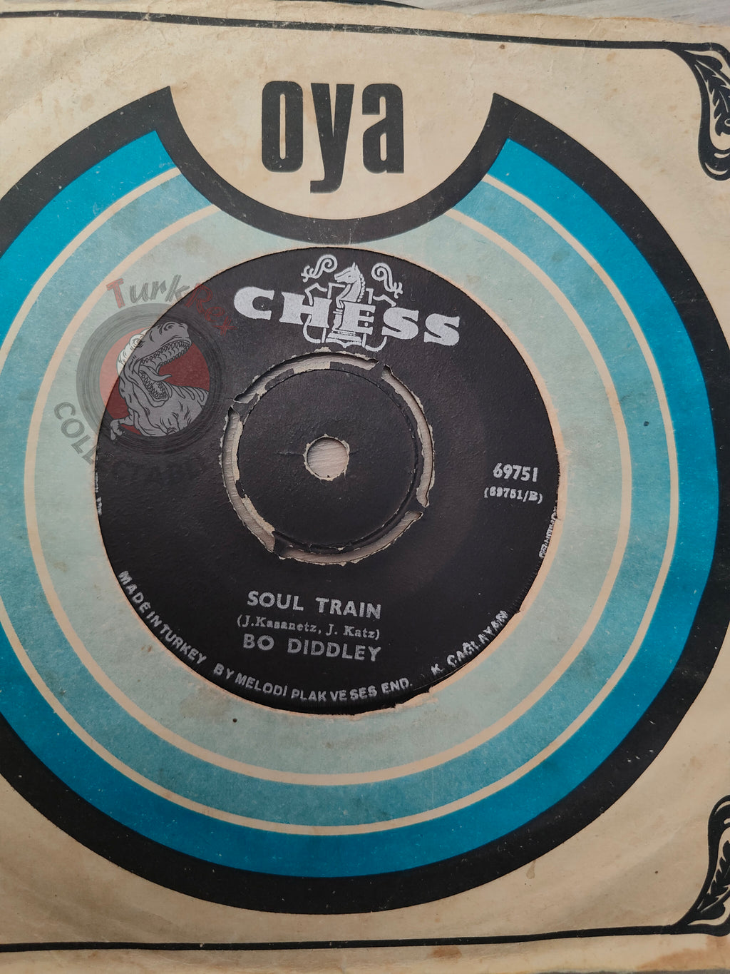 Bo Diddley – Bo Diddley 1969 7" Turkish Pressing Vinyl Turkey Edition