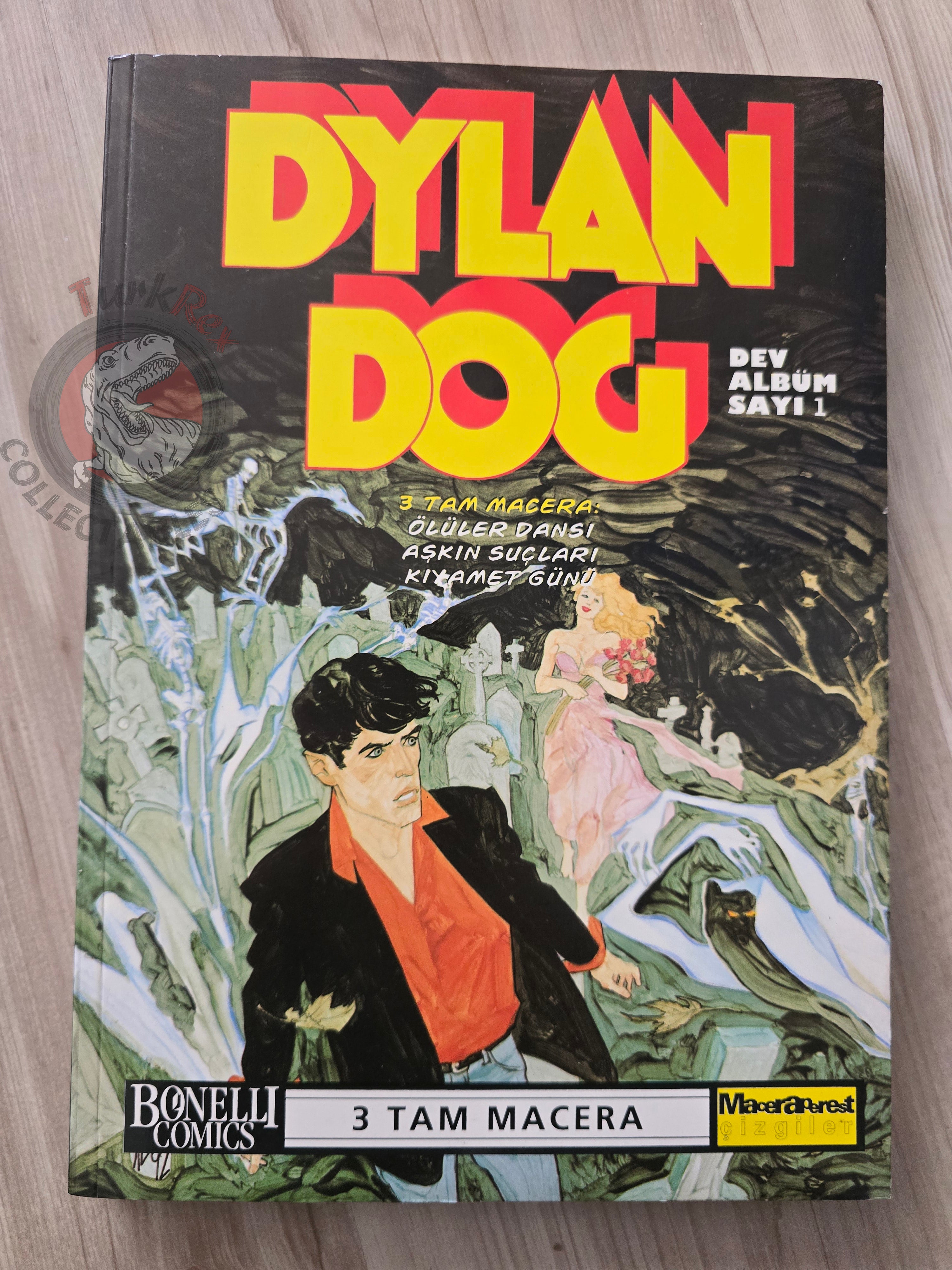 Dylan Dog Gigante #1 2000 Turkish Comic Turkey Totentanz