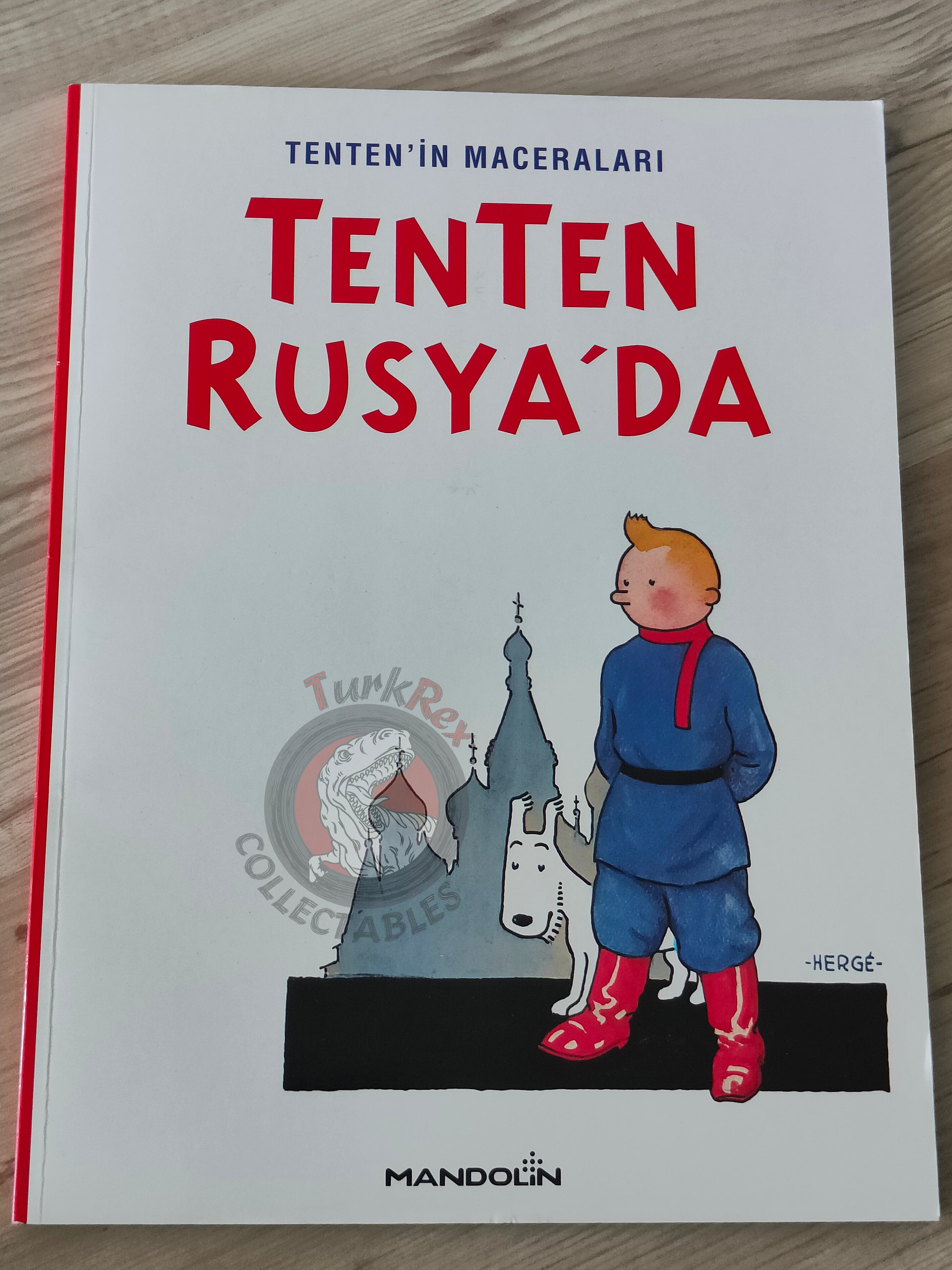 Tintin – Tintin in the Land of the Soviets 2004 Turkish Edition Comic Turkey 1st İnkilap