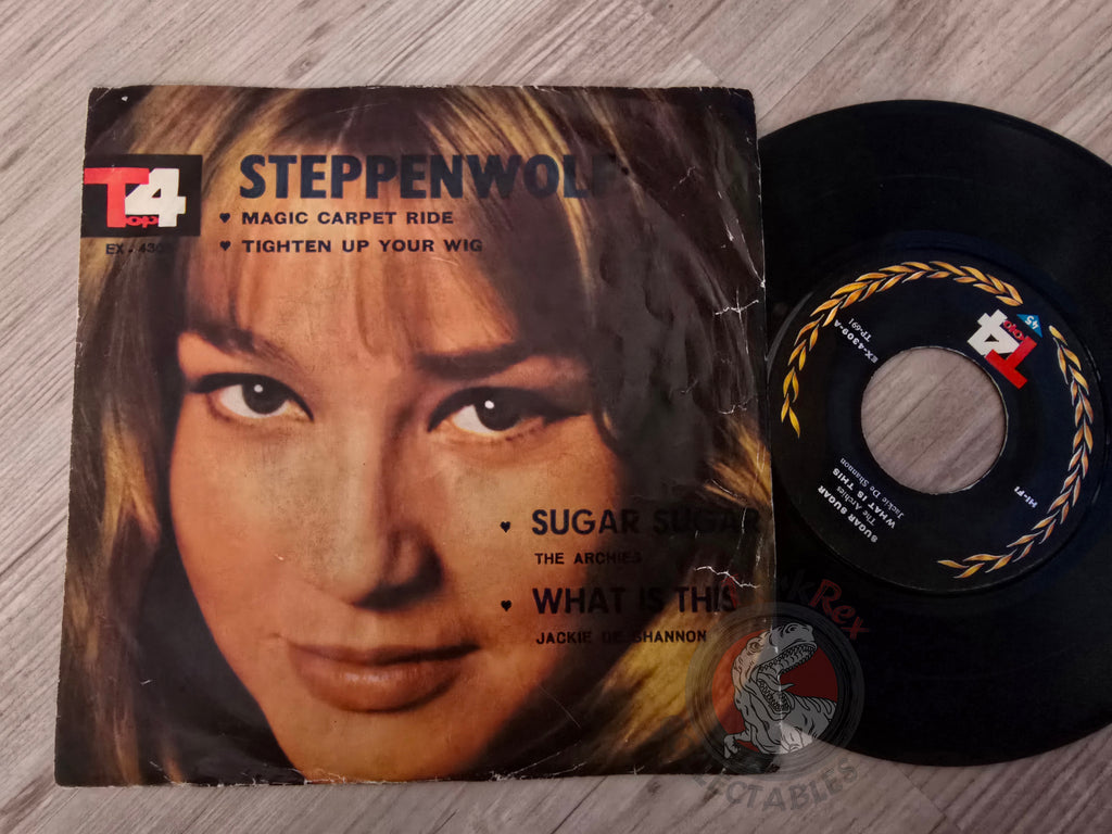 Steppenwolf  / The Archies / Jackie DeShannon 7" Iran Pressing Vinyl Iranian Edition