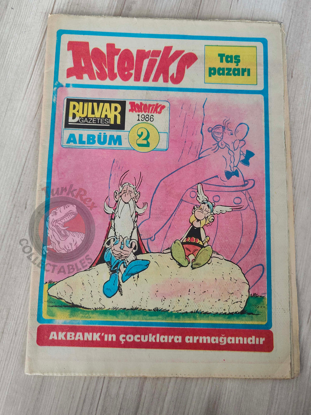 Asterix – Obelix and Co 1986 Turkish Edition Comic Turkey
