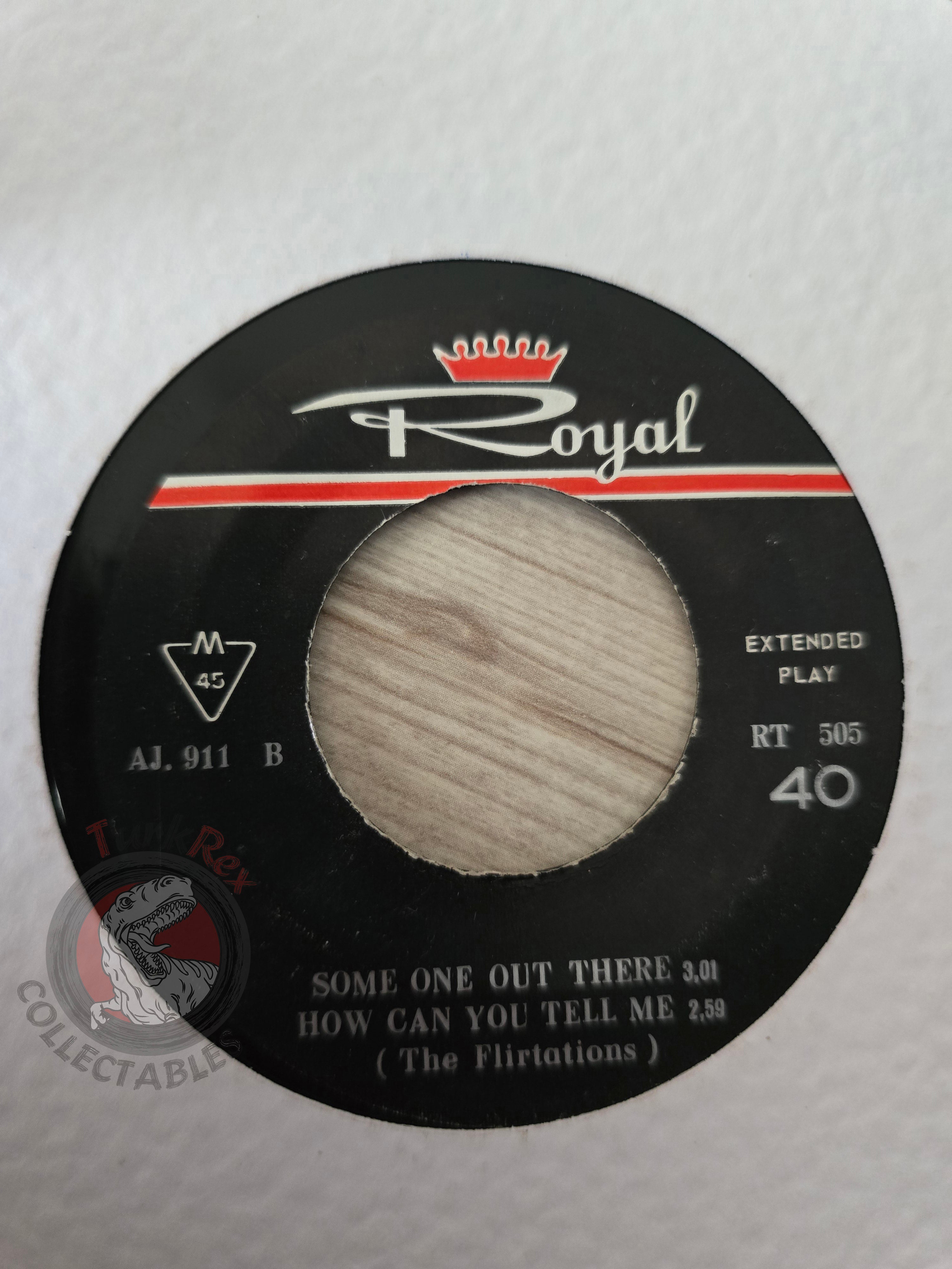 The Supremes / Felice Taylor / The Flirtations 7" Iran Pressing Vinyl Iranian Edition
