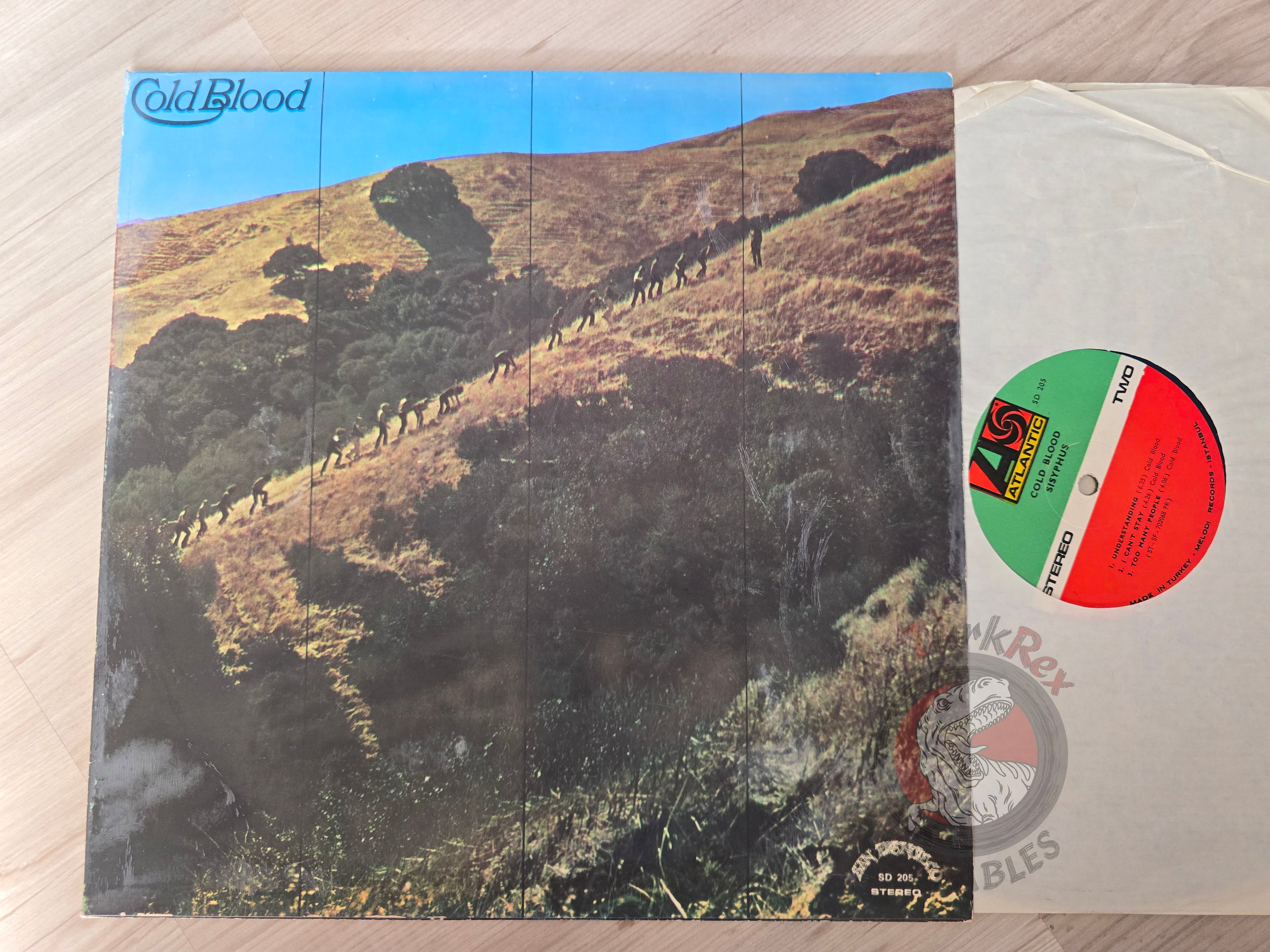 Cold Blood – Sisyphus Turkish Pressing Vinyl Turkey Edition
