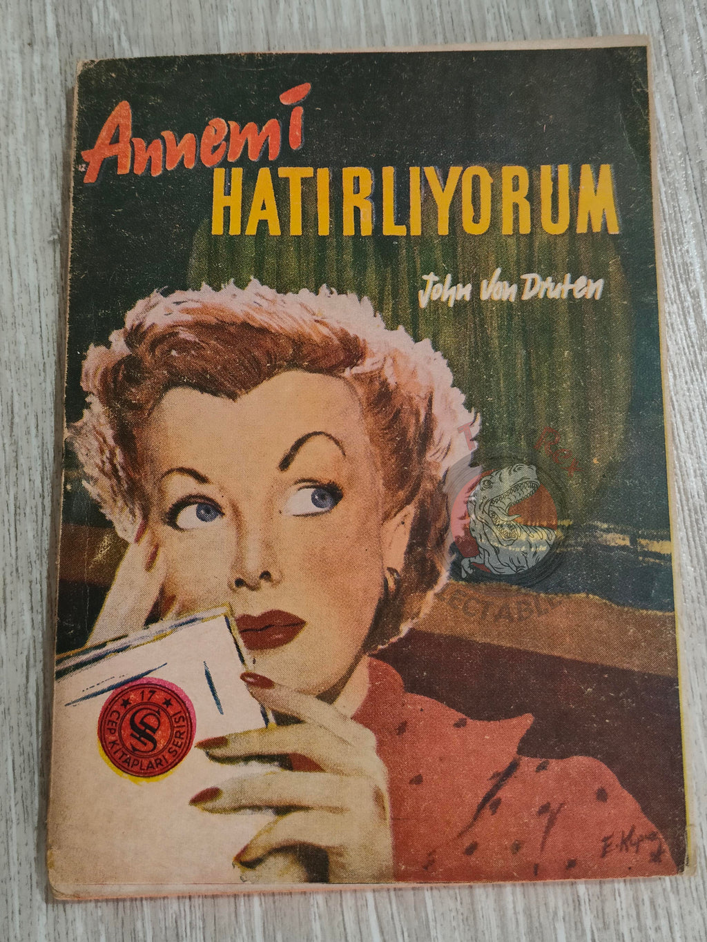 John Van Druten – I Remember Mama 1955 1st Turkish Book Turkey