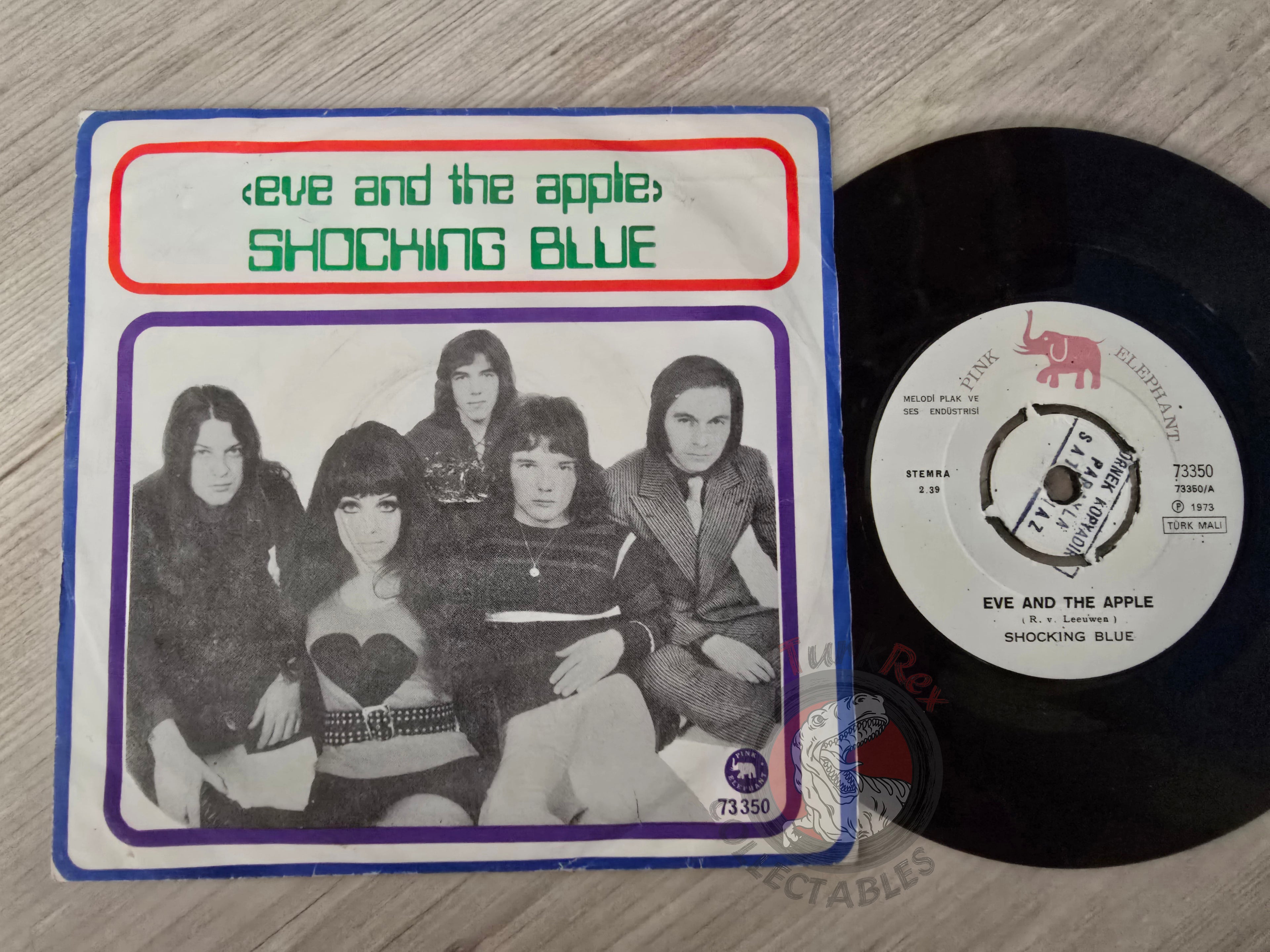 Shocking Blue – Eve And The Apple 7" Promo Turkish Pressing Vinyl Turkey Edition