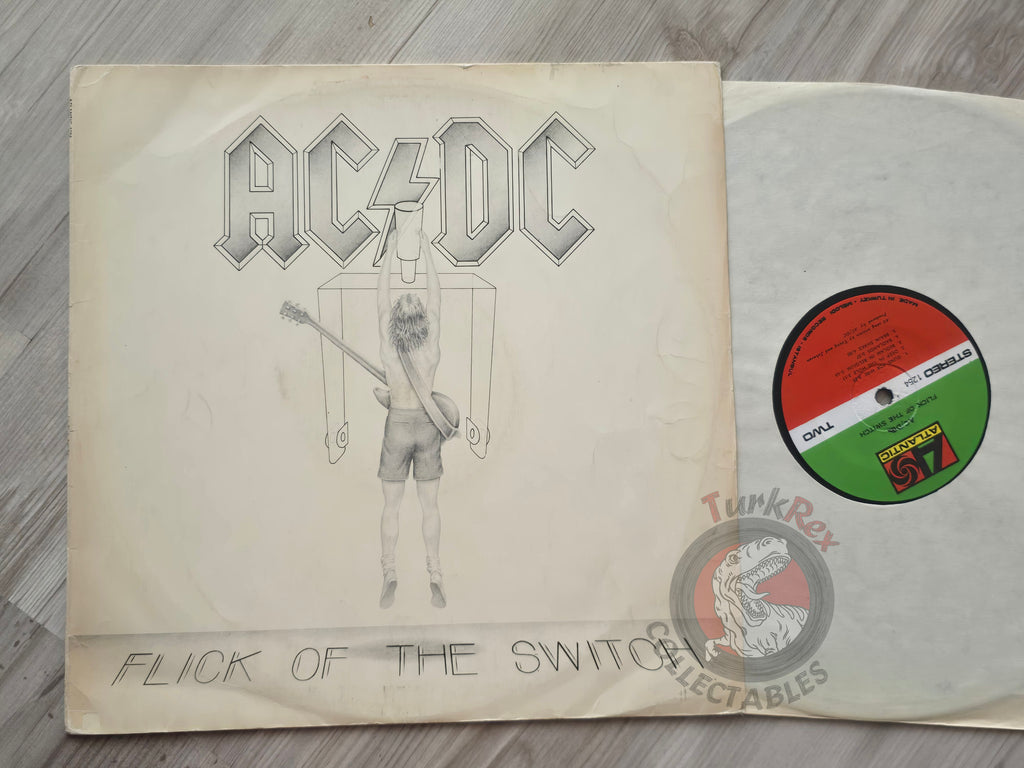 AC/DC – Flick Of The Switch Turkish Pressing Vinyl Turkey Edition