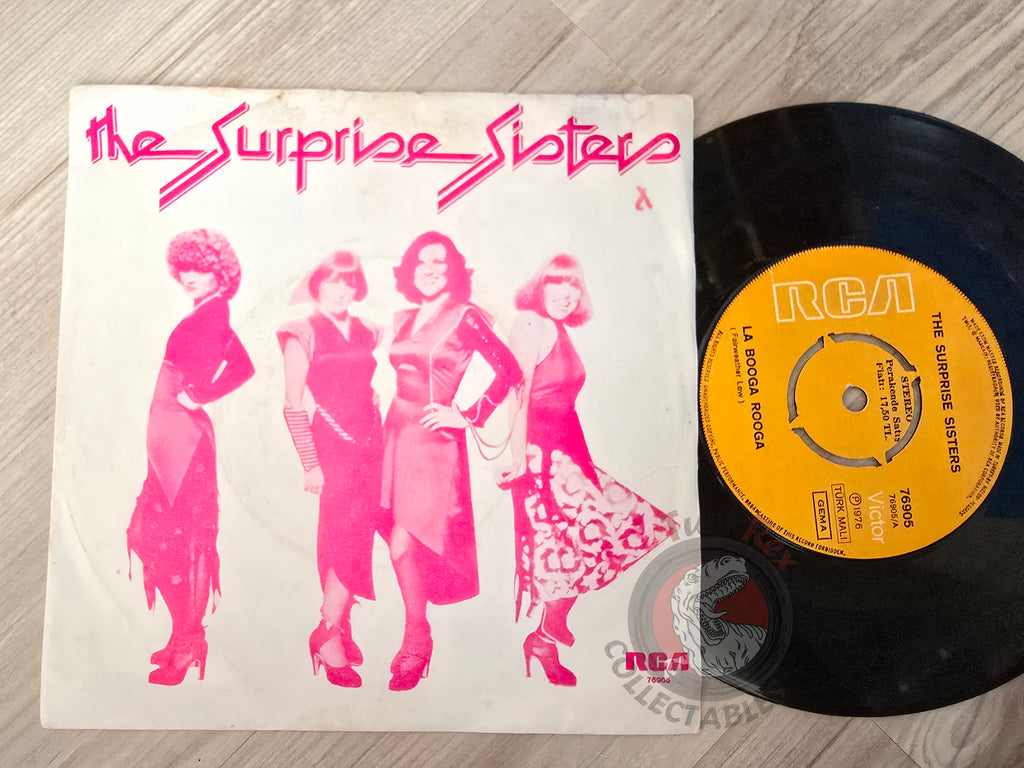 The Surprise Sisters – La Booga Rooga 7" Promo Turkish Pressing Vinyl Turkey Edition