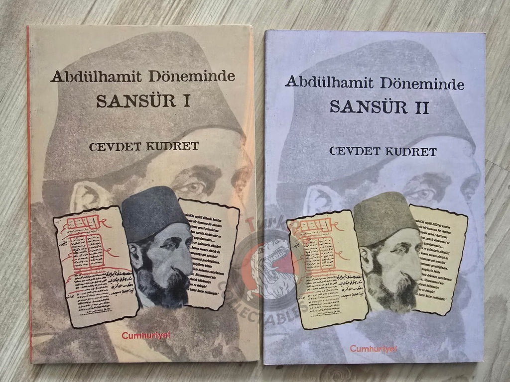 Cevdet Kudret – Censorship in Abdulhamid II Era 2000 Turkish Book Turkey Ottoman