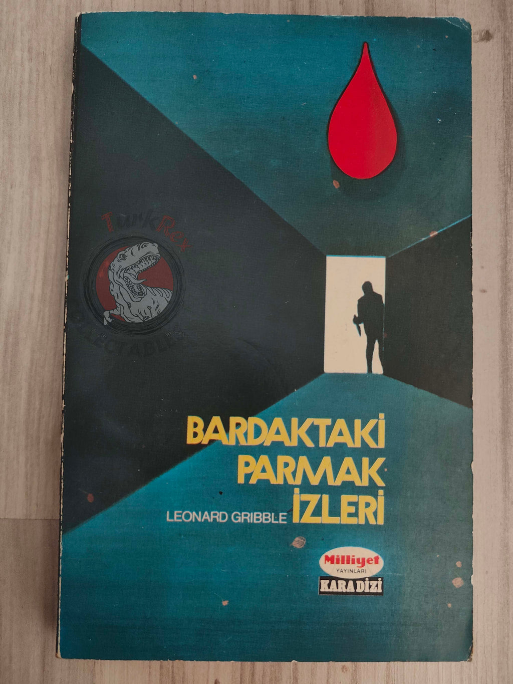 Leonard Gribble – The Glass Alibi 1972 1st Turkish Book Turkey